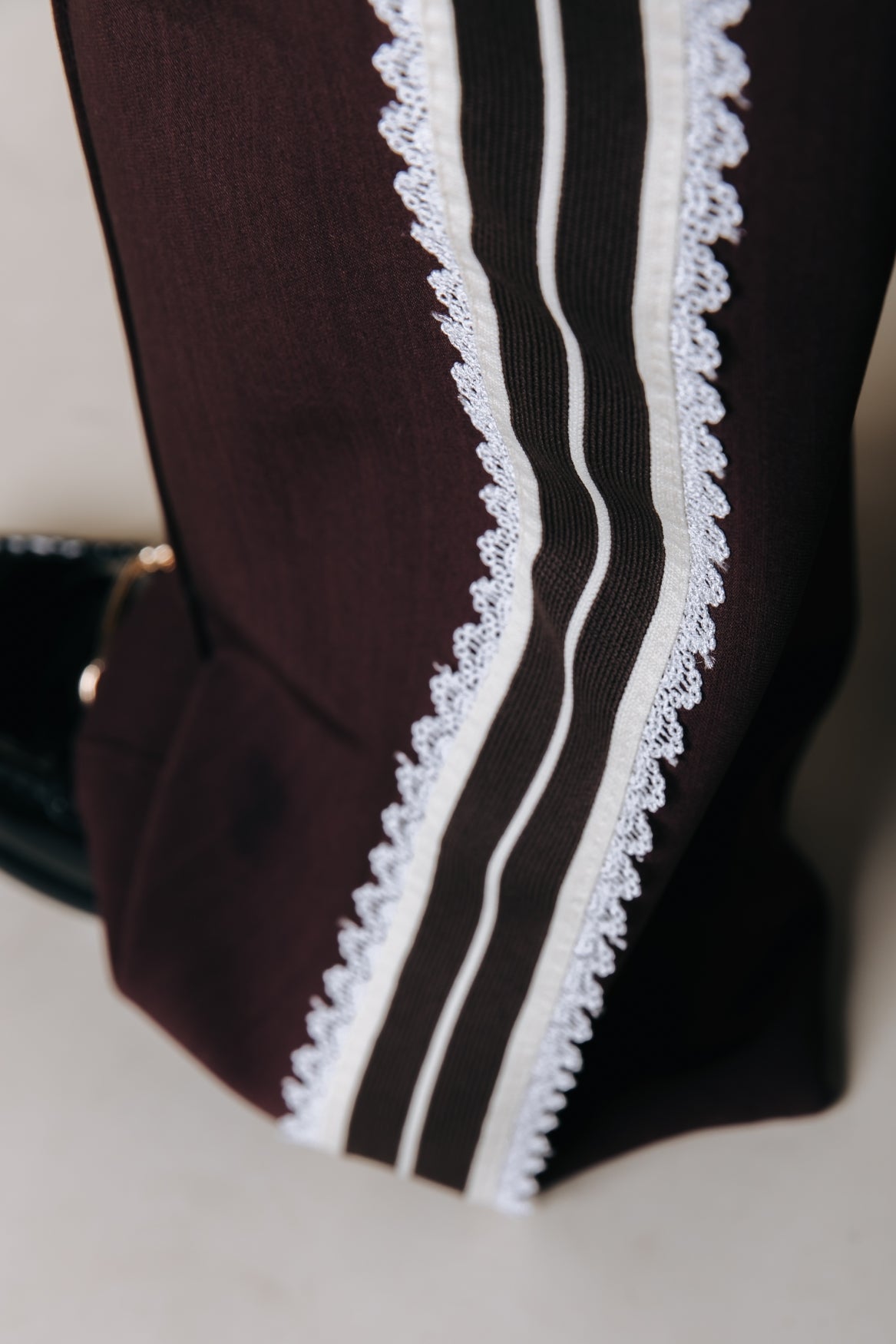 Tibby Tape Pants | Brown