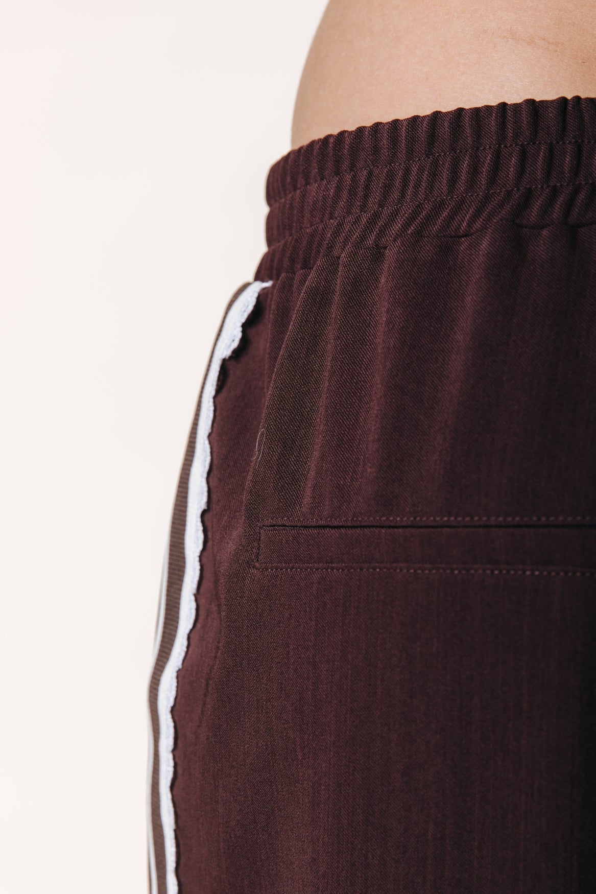 Tibby Tape Pants | Brown