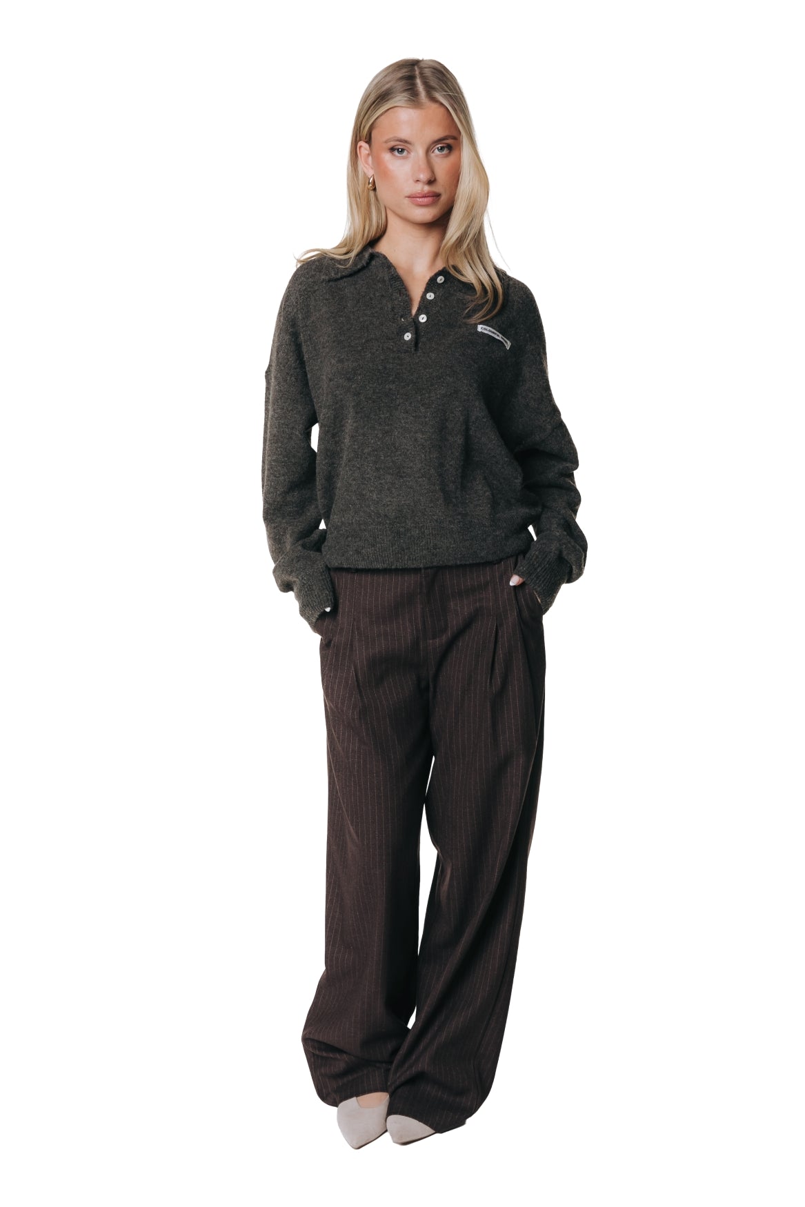 Maggy Tailored Pants | Brown