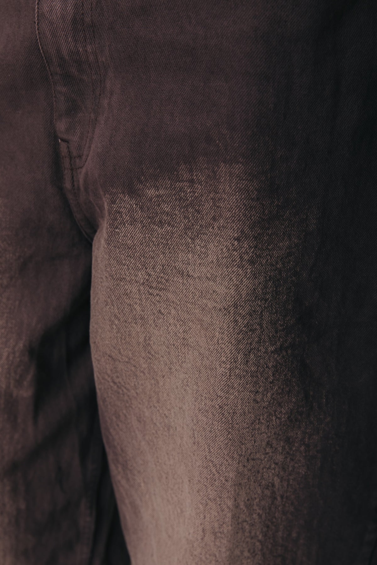 Jules Barrel High Rise Denim | Brown