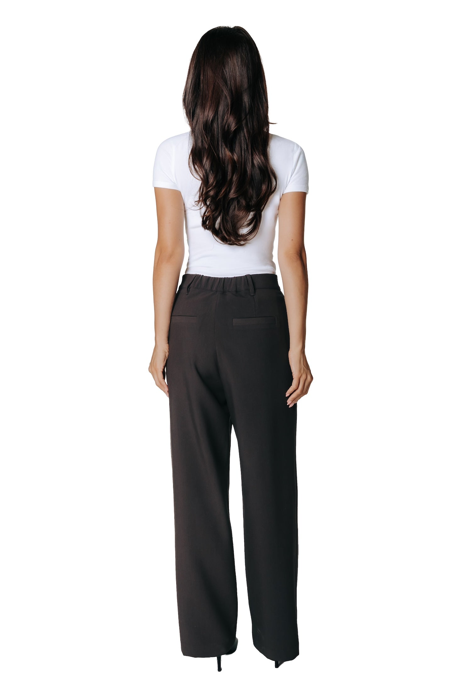 Rus Straight Pants | Darkest Brown