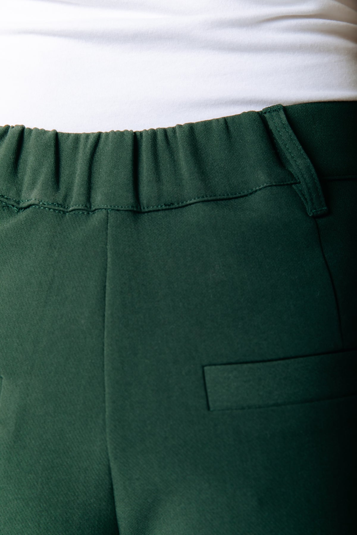 Rus Straight Pants | Dark green