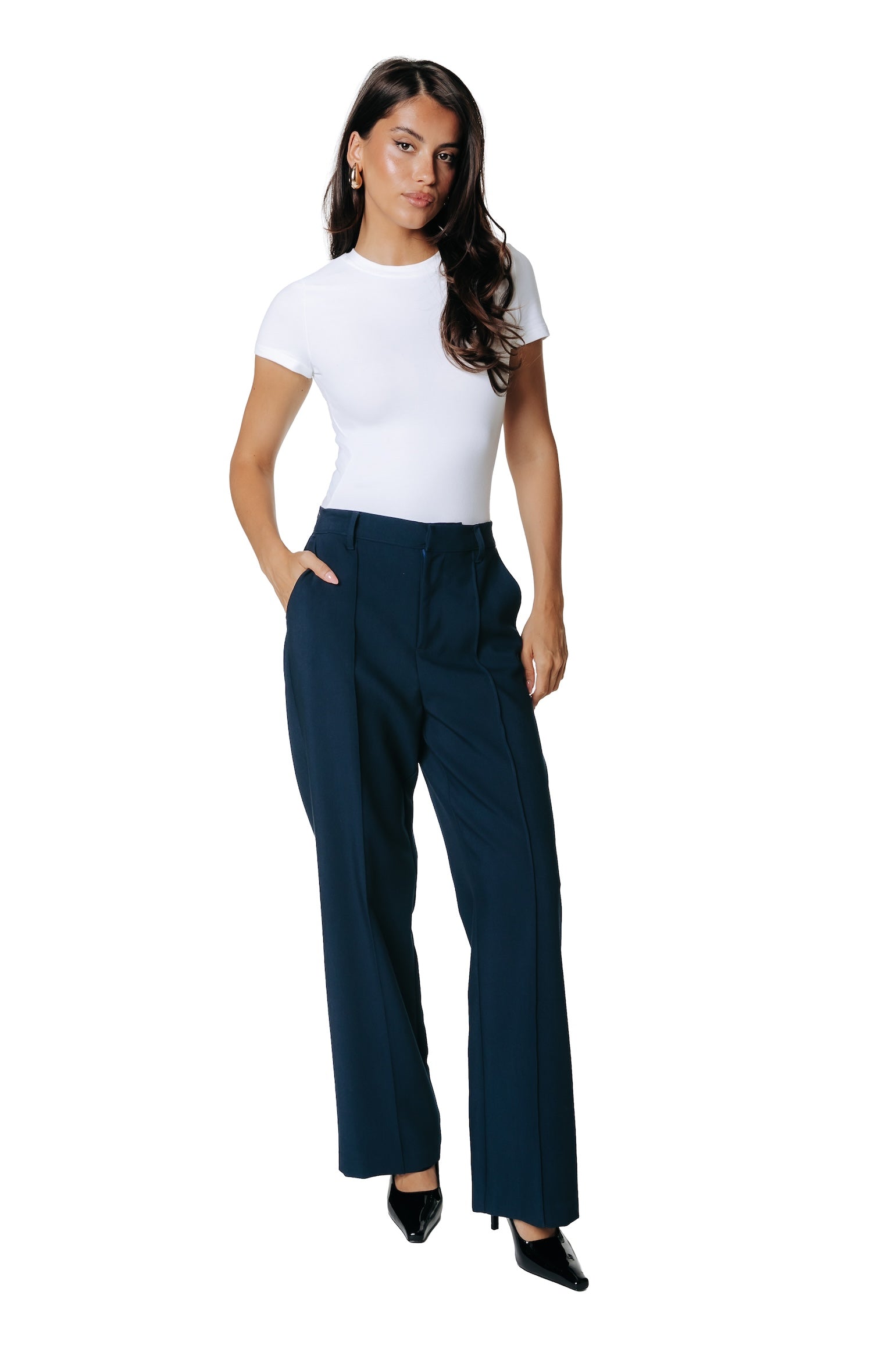 Rus Straight Pants | Dark Navy