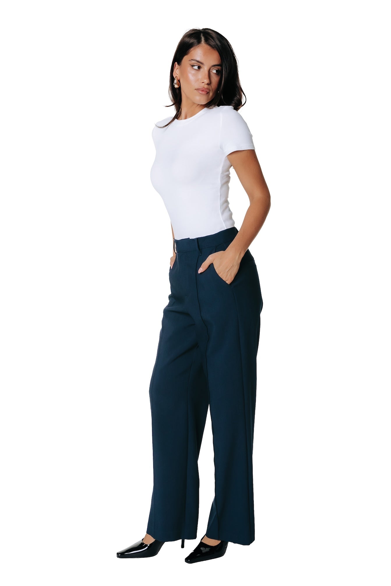 Rus Straight Pants | Dark Navy