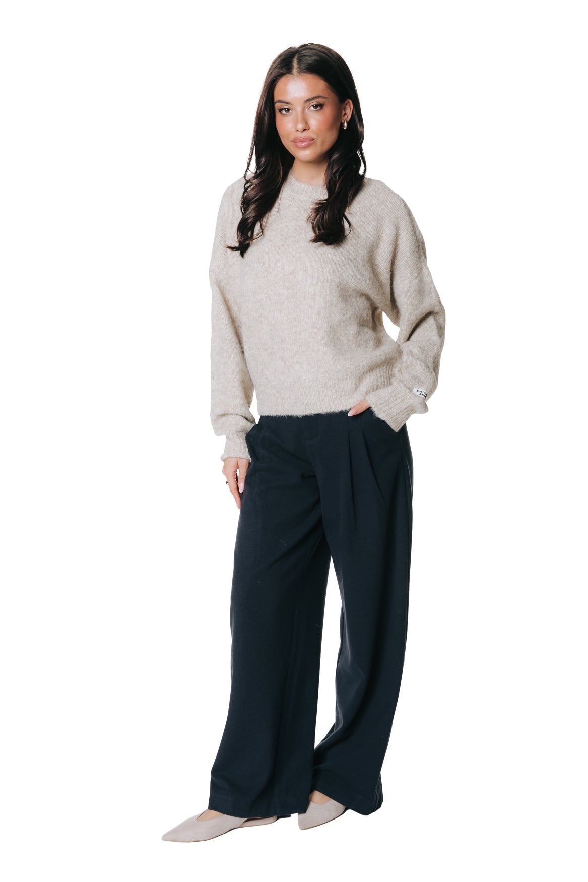 Maggy Tailored Pants | Navy