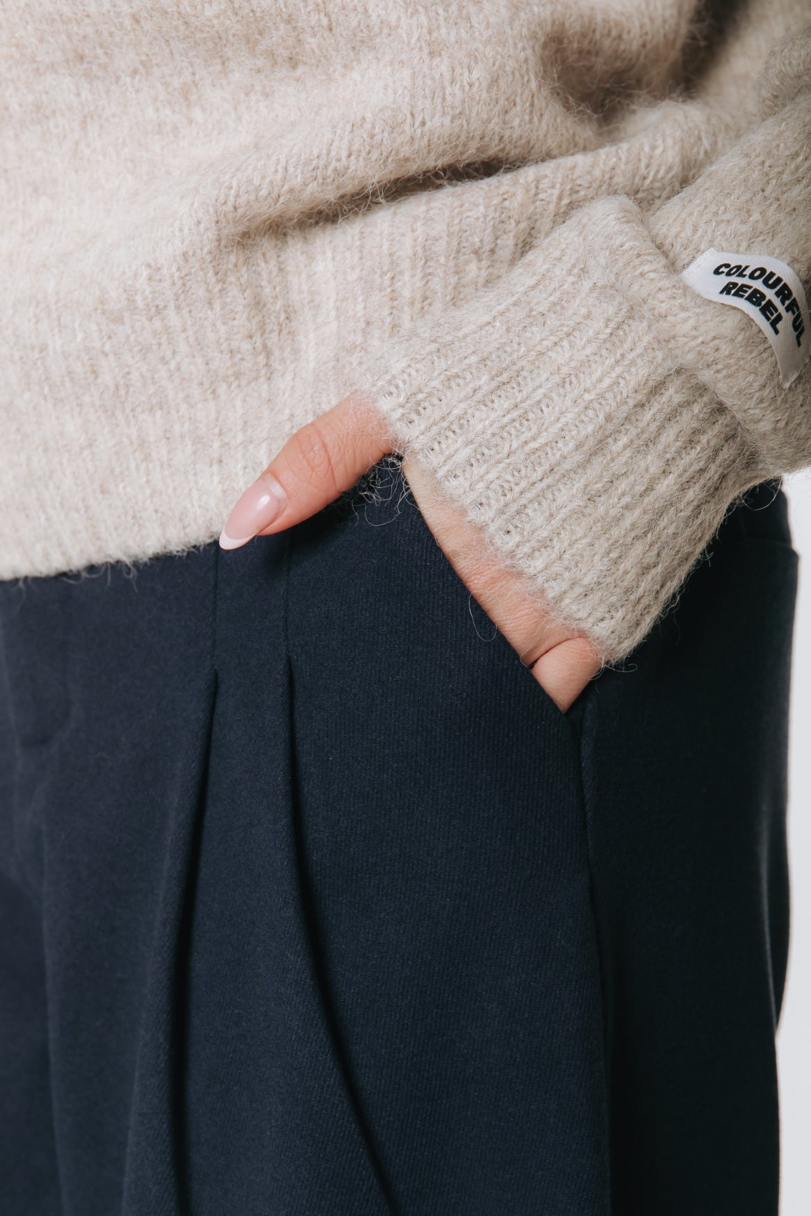 Maggy Tailored Pants | Navy
