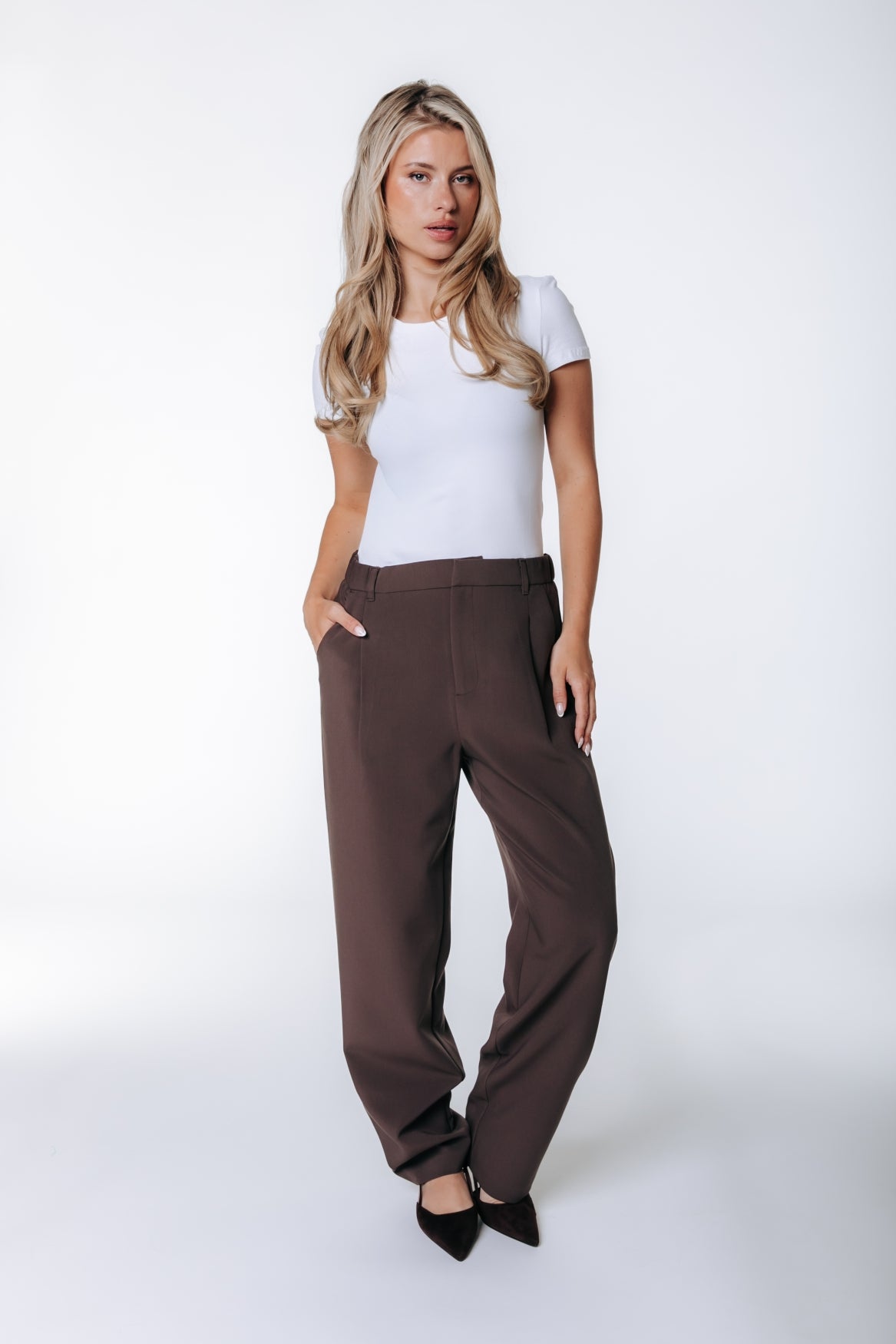 Rus Tapered Pants | Brown