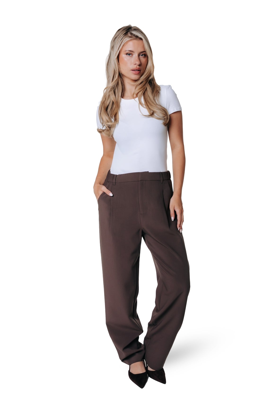 Rus Tapered Pants | Brown