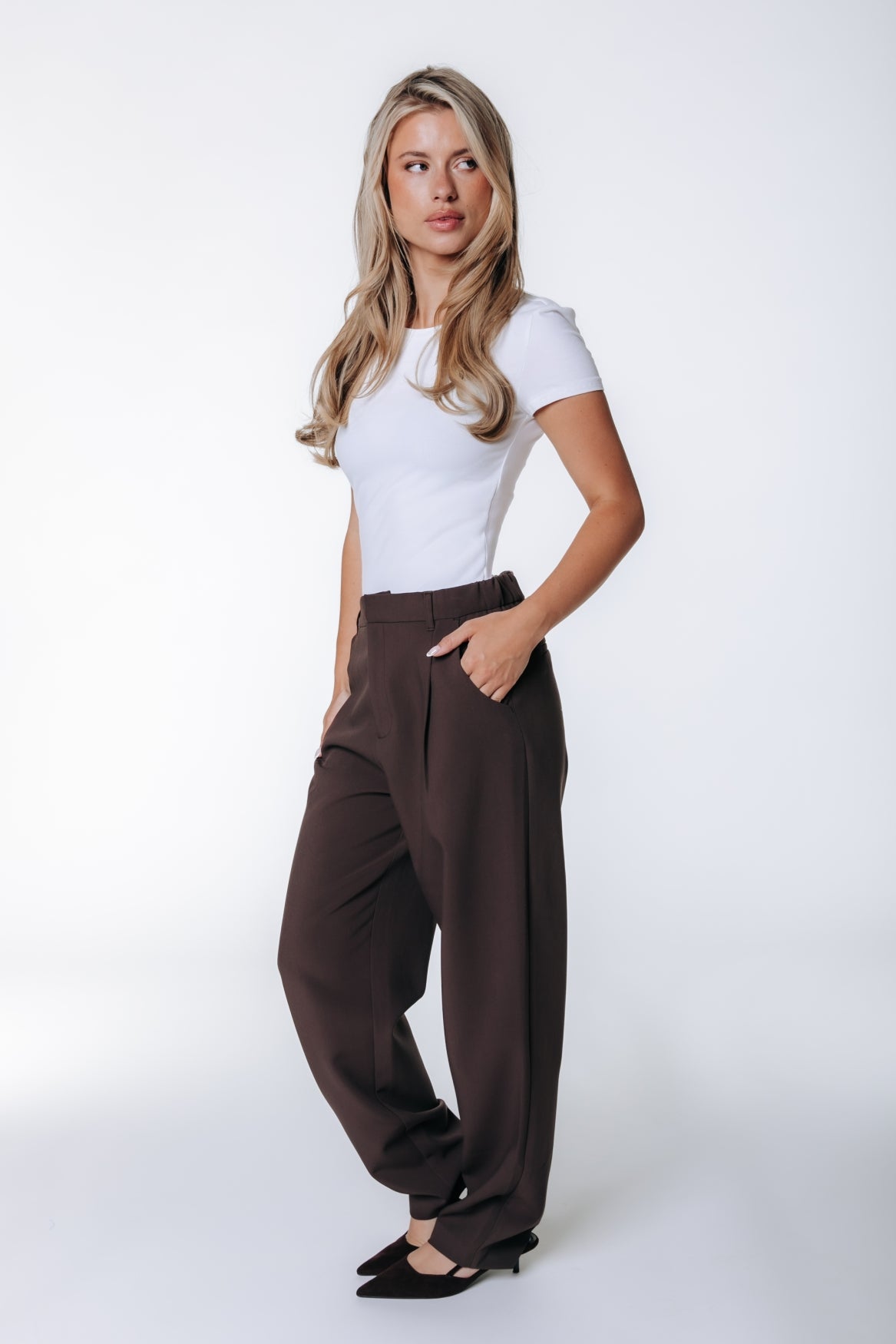 Rus Tapered Pants | Brown