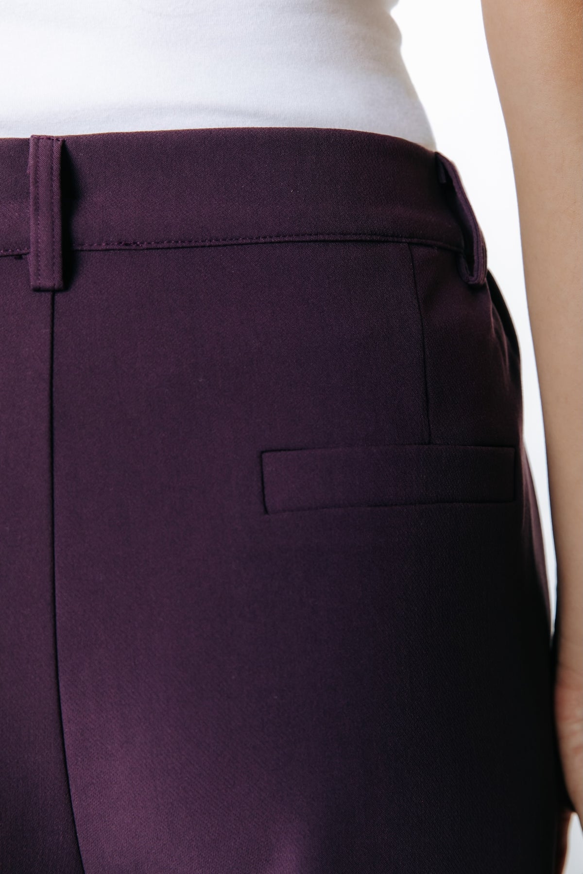 Maggy Tailored Pants | Dark purple