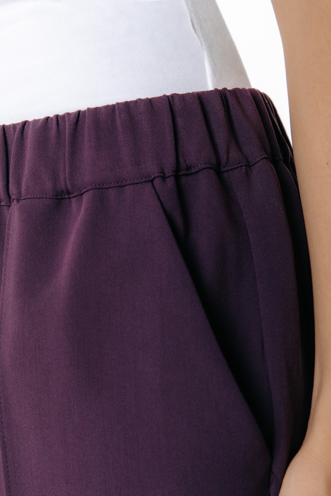 Vella Tailored Pants | Dark purple