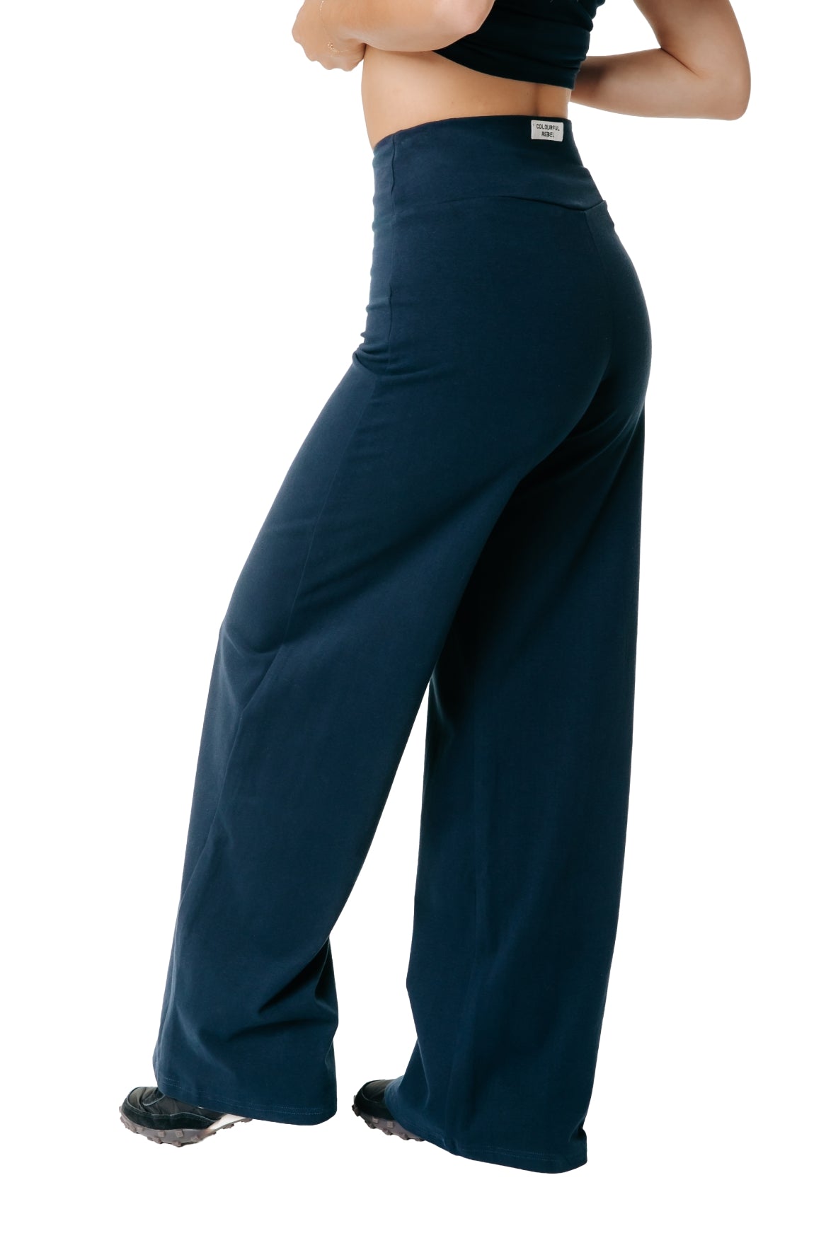 Wide Leg Pants | Dark Navy