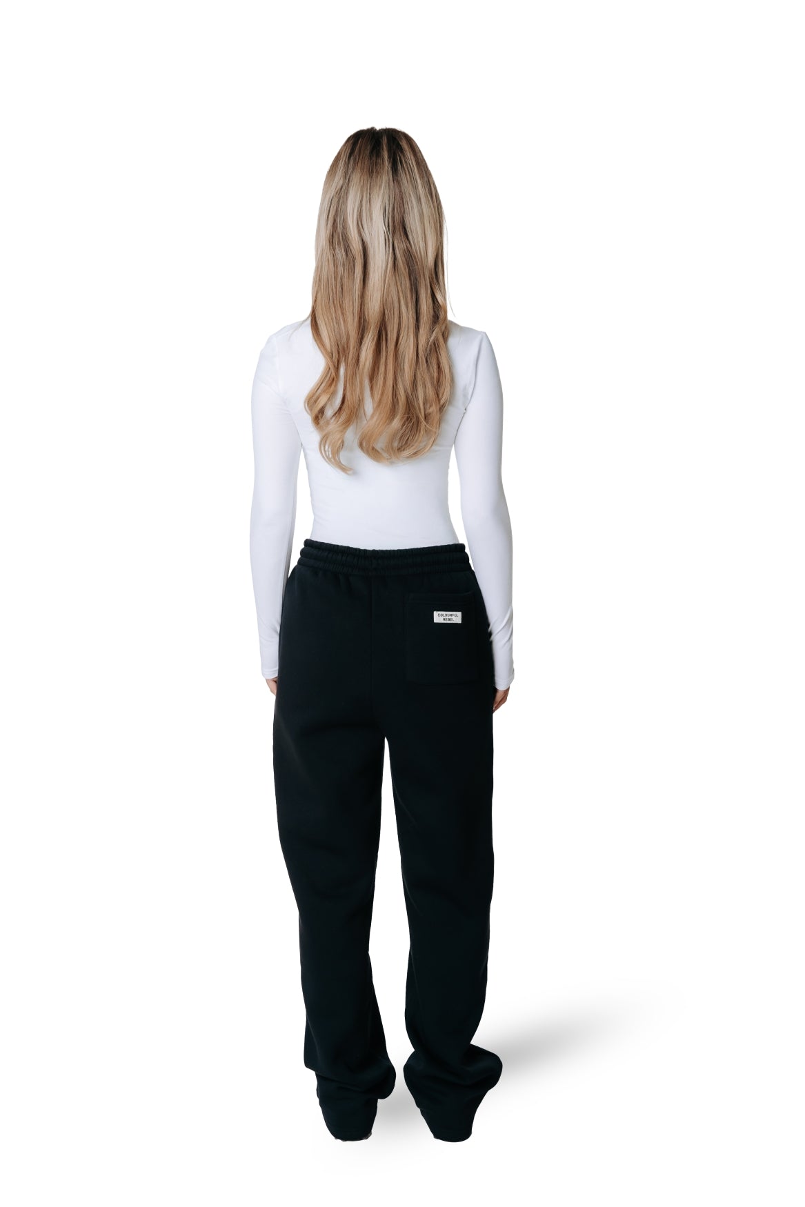 Uni-Label-Sweatpants | Schwarz