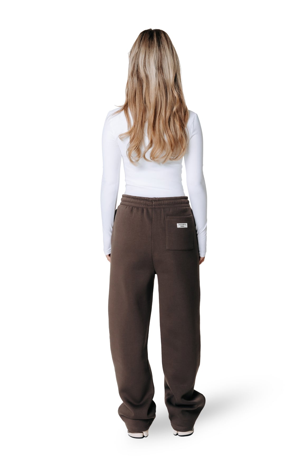 Uni-Label-Sweatpants | Braun
