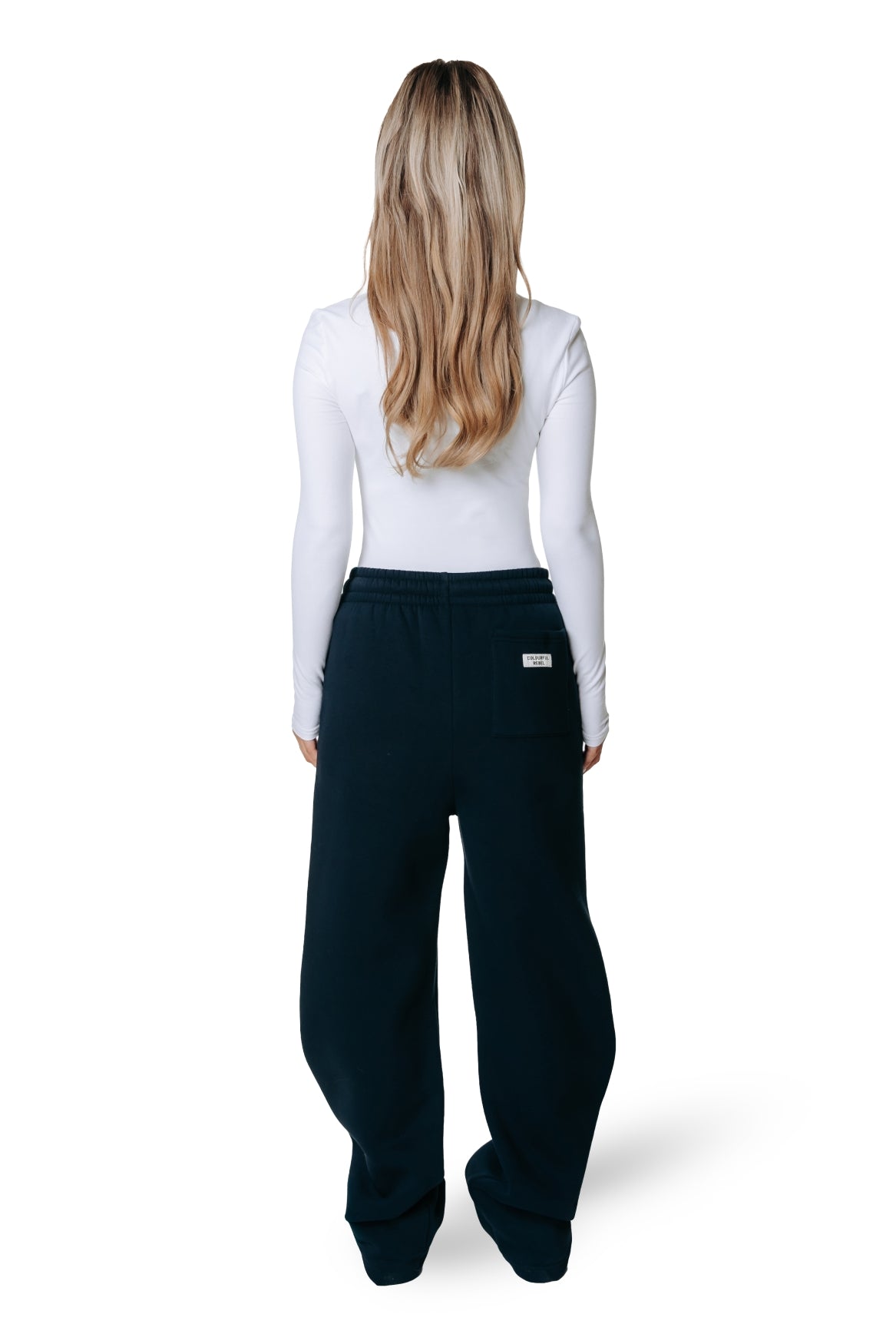 Uni-Label-Sweatpants | Dunkelmarineblau