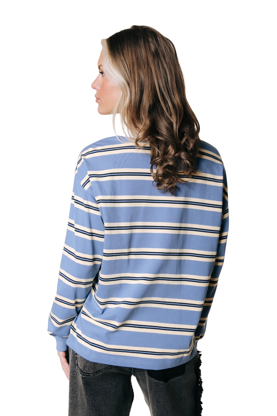 Skyler Logo Polo Longsleeve | Light aqua