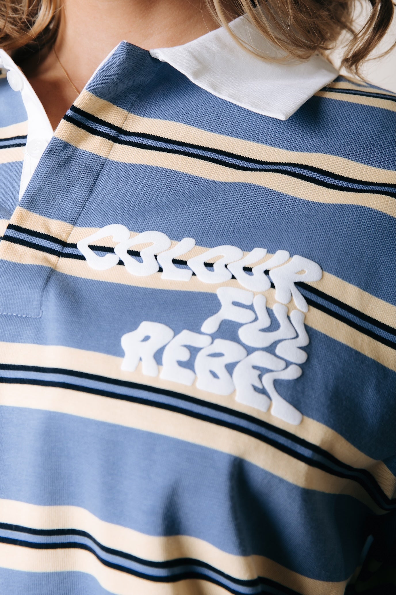 Skyler Logo Polo Longsleeve | Light aqua