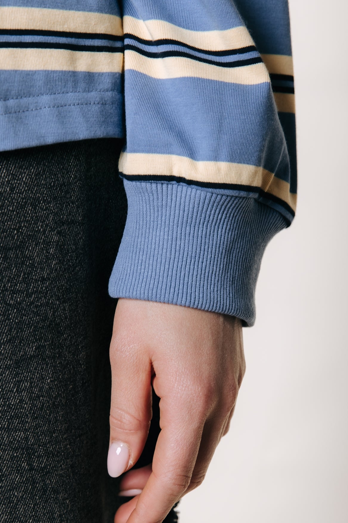 Skyler Logo Polo Longsleeve | Light aqua