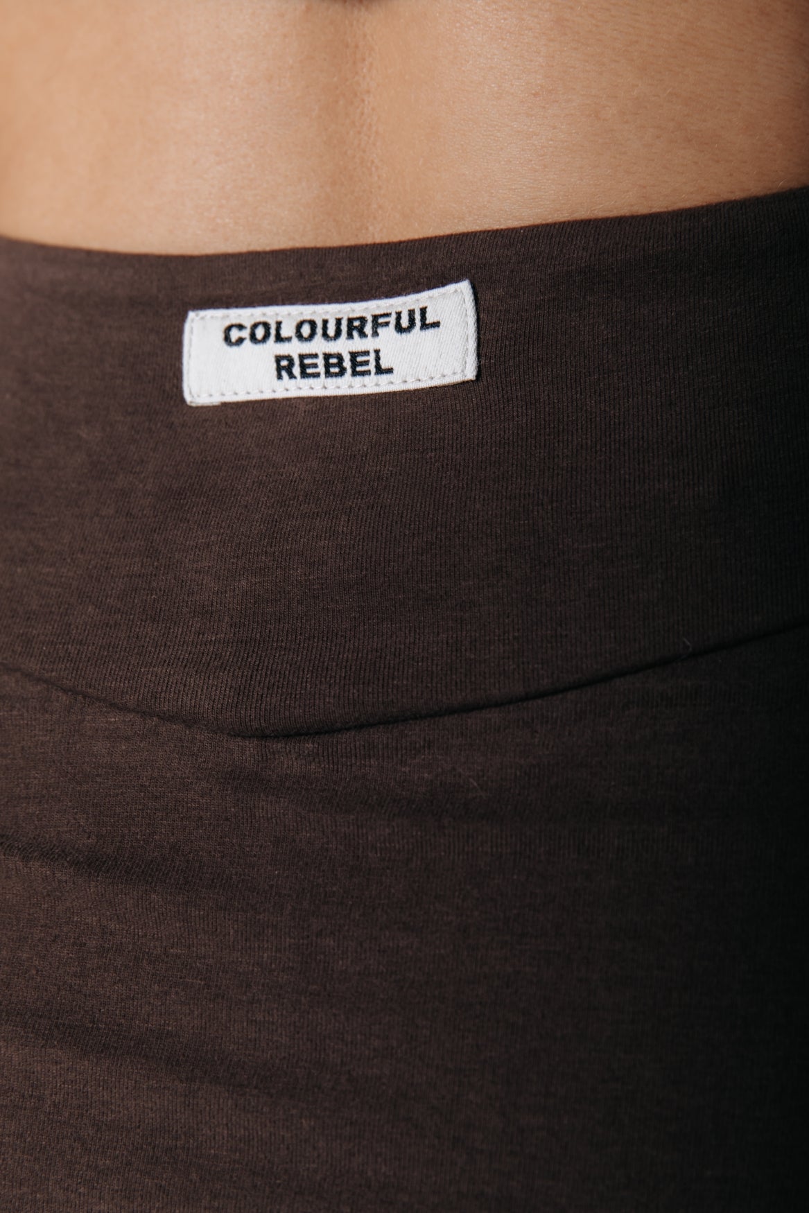 Fitted Skort | Brown