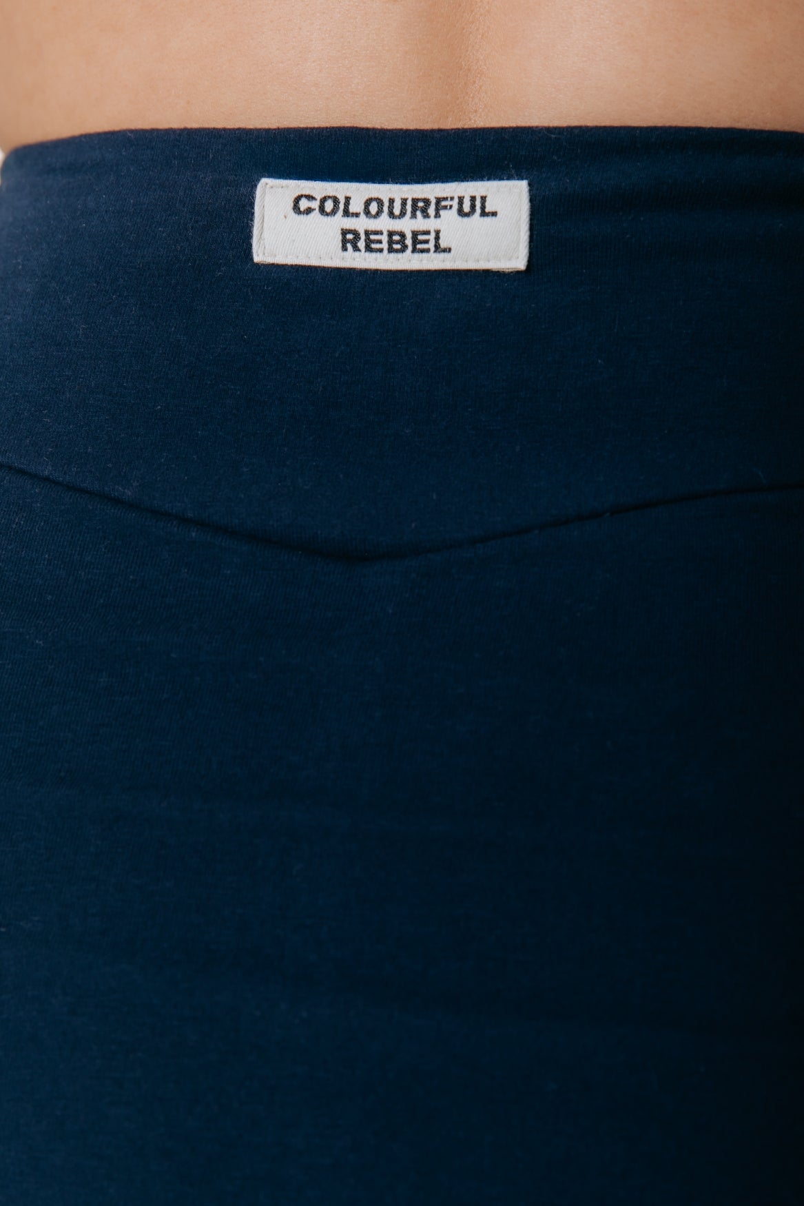 Figurbetonter Skort | Dunkelblau