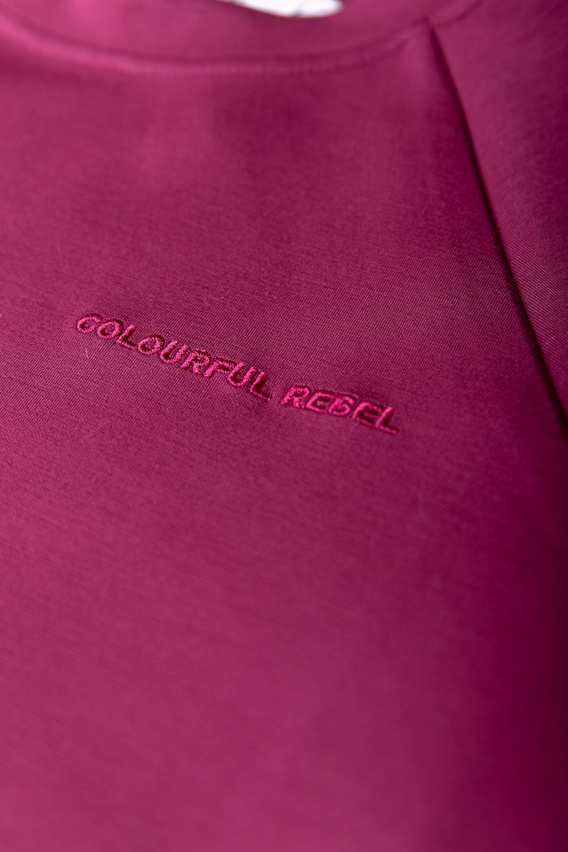 Jelena Raglan Sweat | Bordeaux