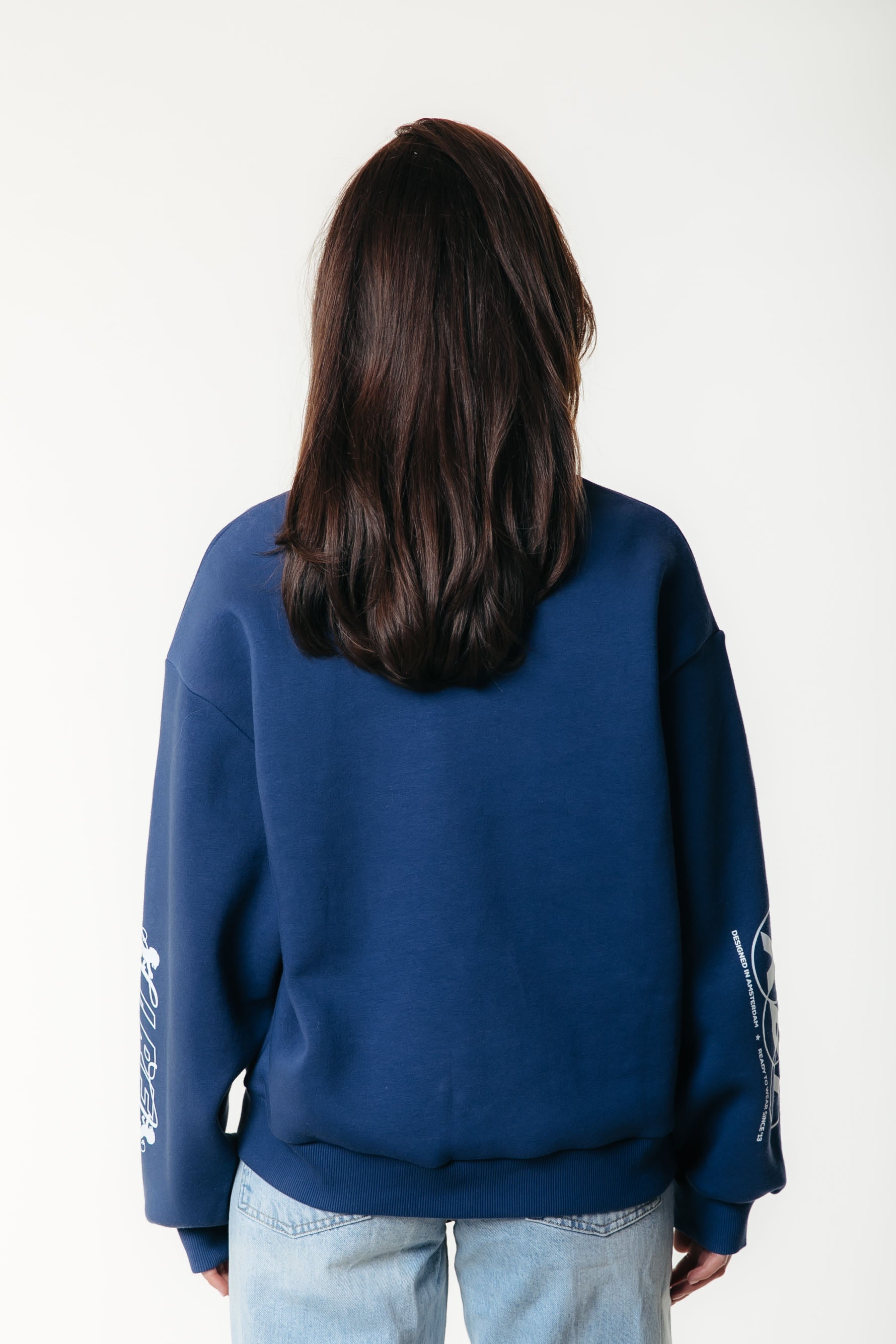 Logos Sweat | Deep Cobalt
