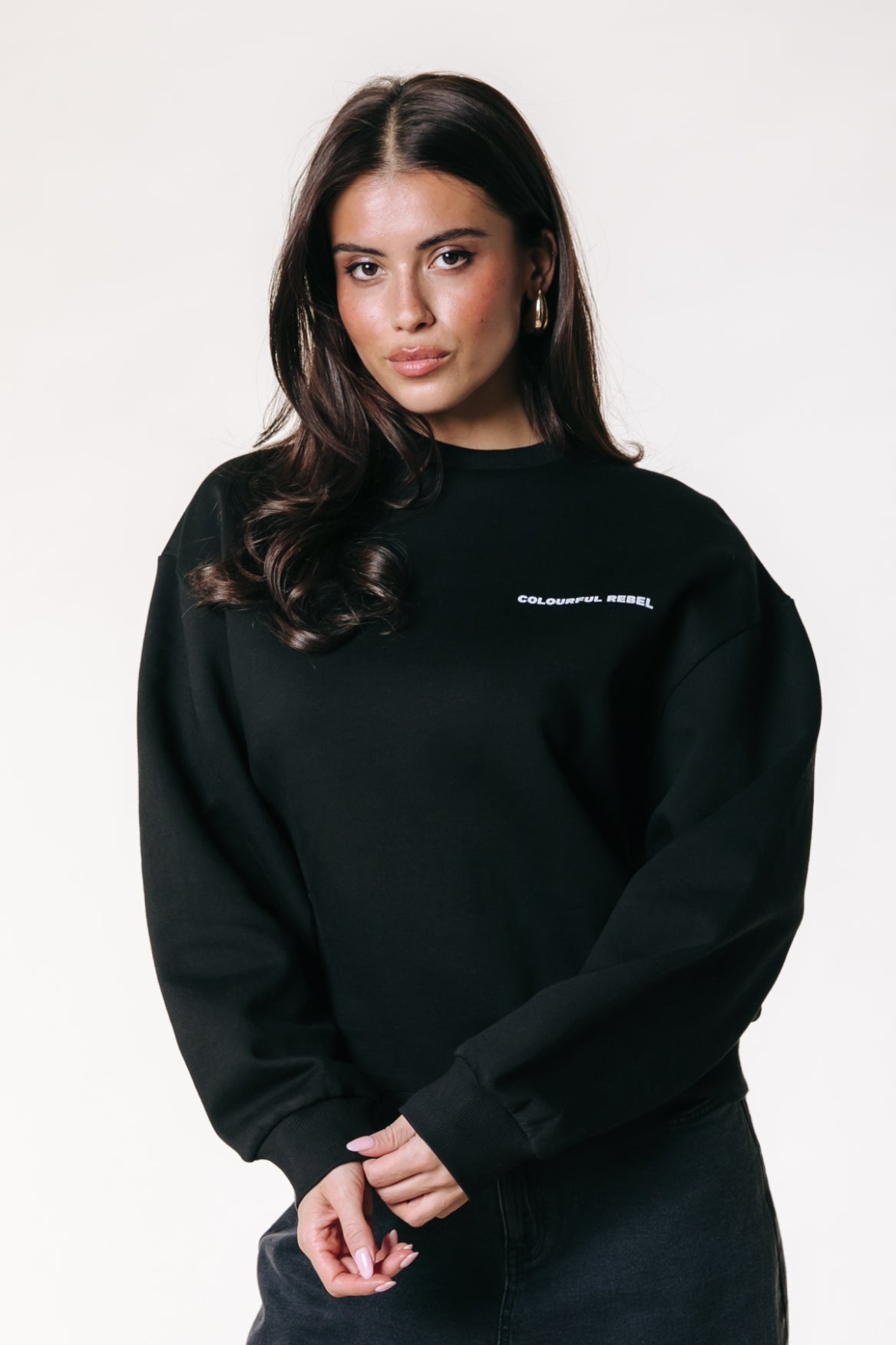 CR Big Logo Sweat | Black