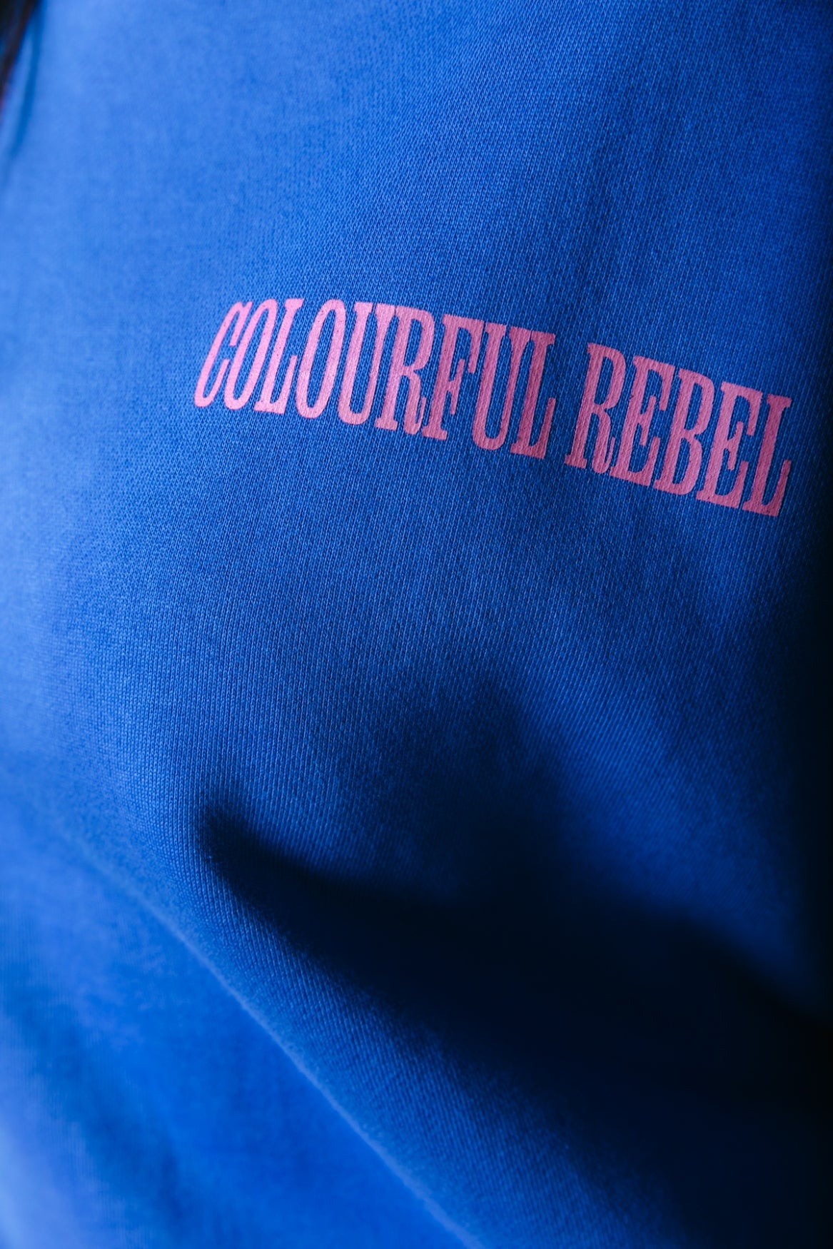 Colourful Rebel Dropped Shoulder Sweat | Bright blue
