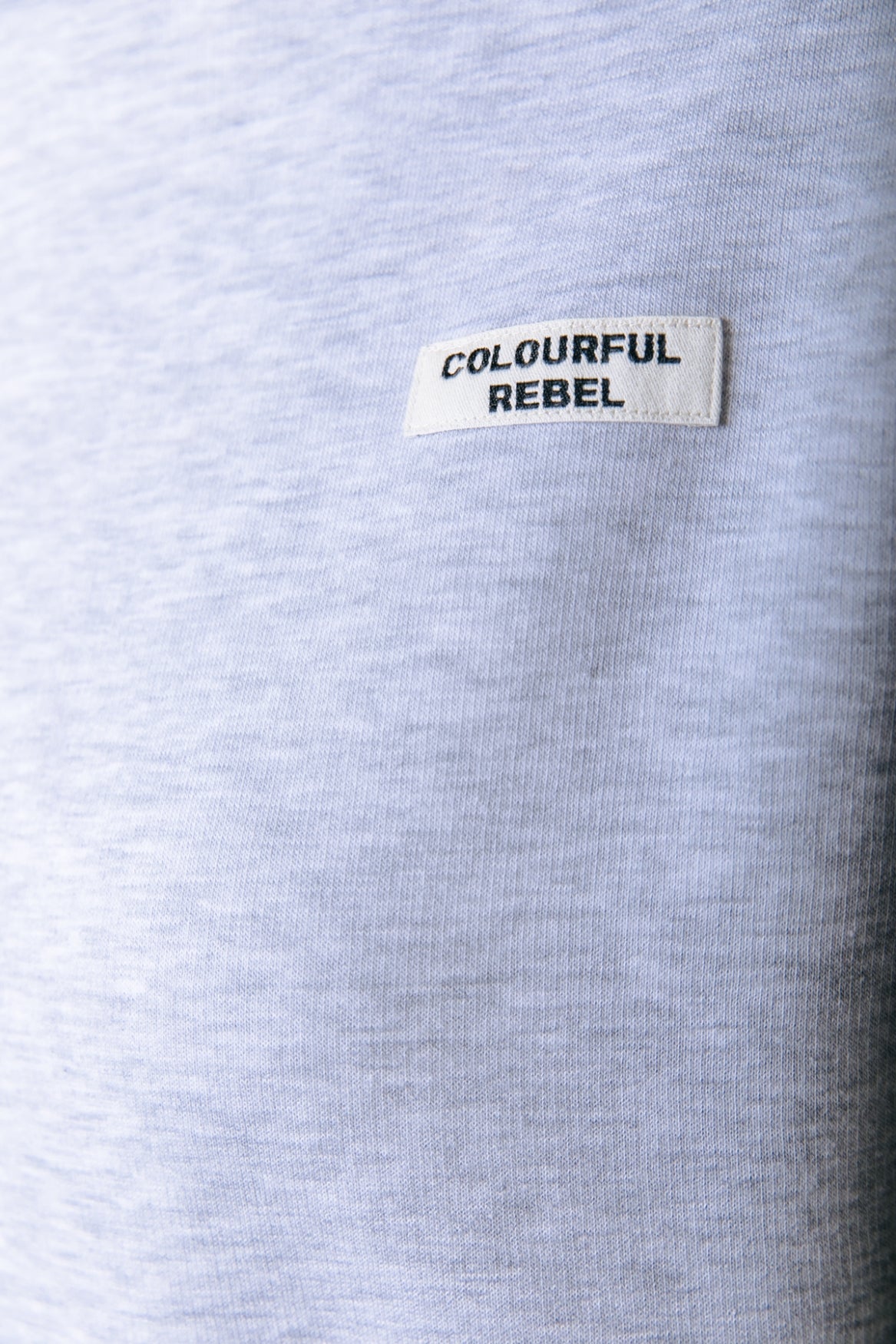 Uni-Label-Sweat | Hellgraue Mischung