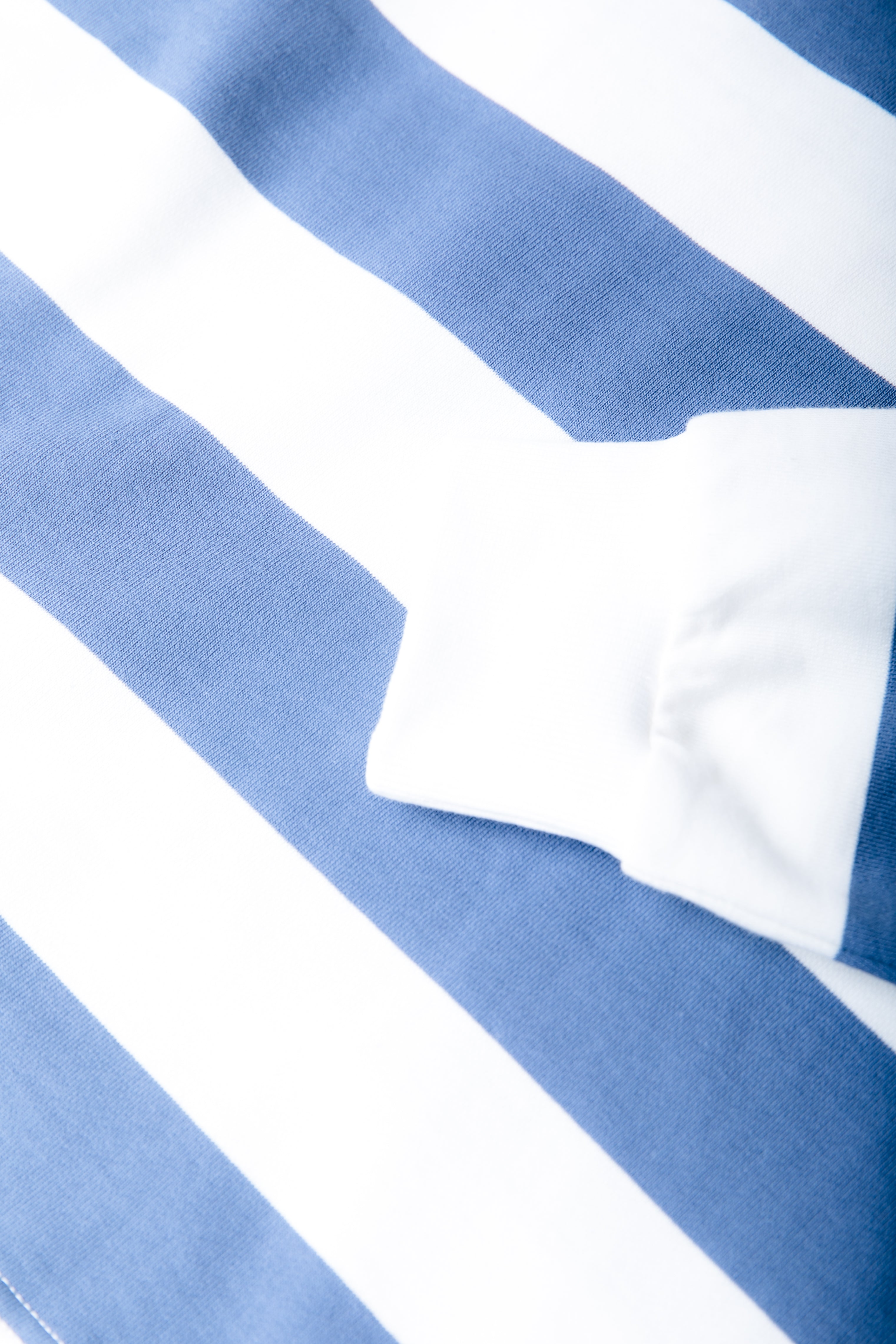 Skyler Striped 33 Polo | Medium blue