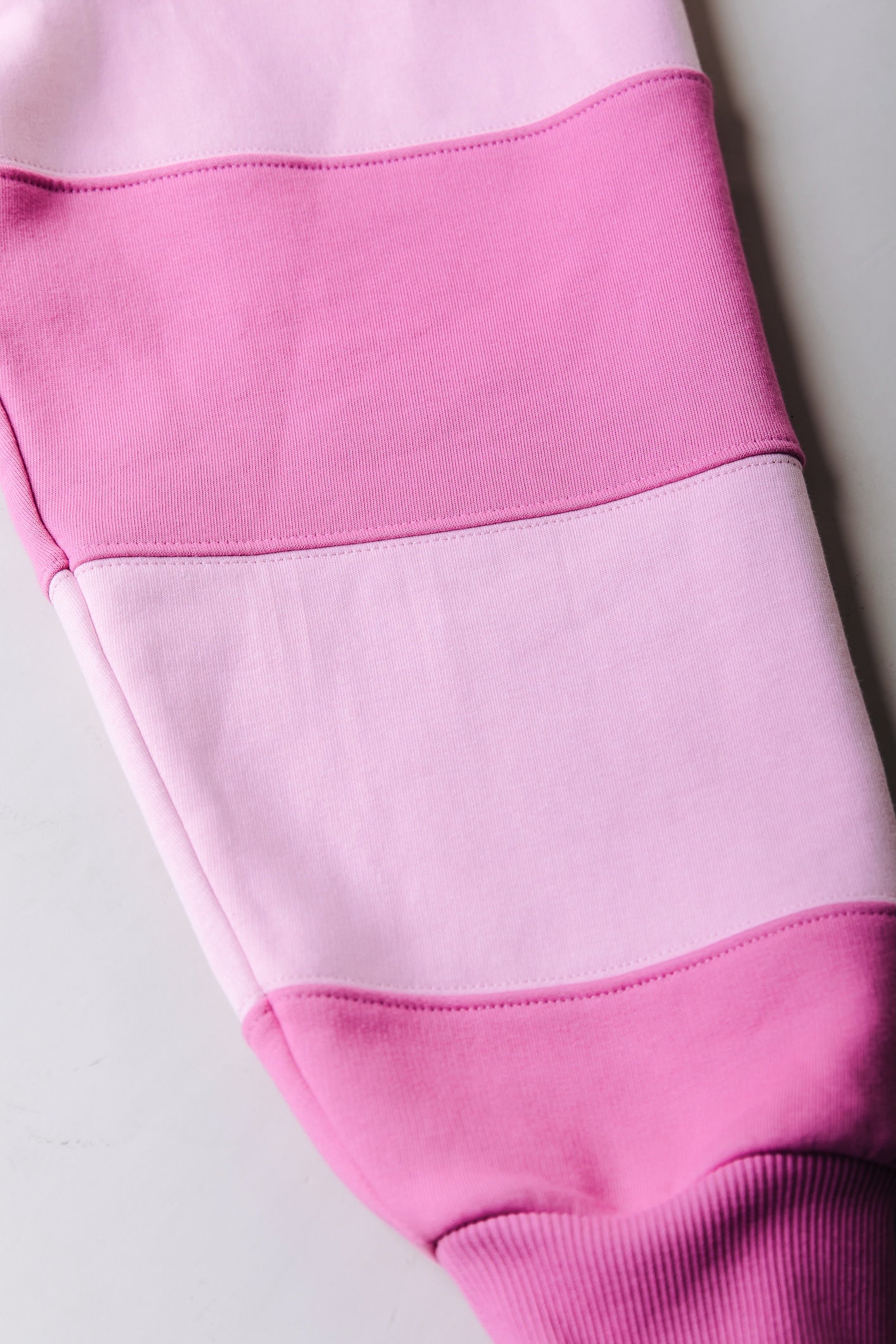 Cut & Sew Sweat | Pink