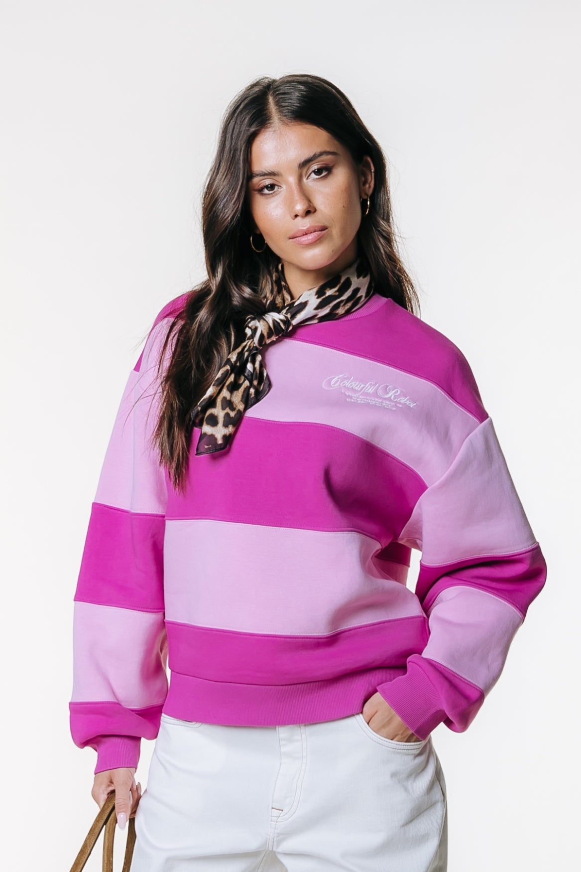 Cut &amp; Sew Sweat | Pink