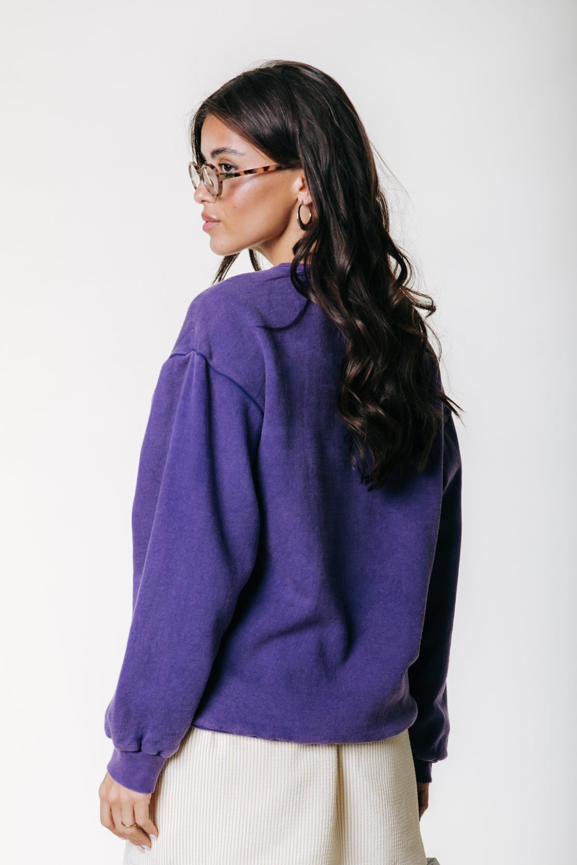 Sunny Days Sweat | Purple