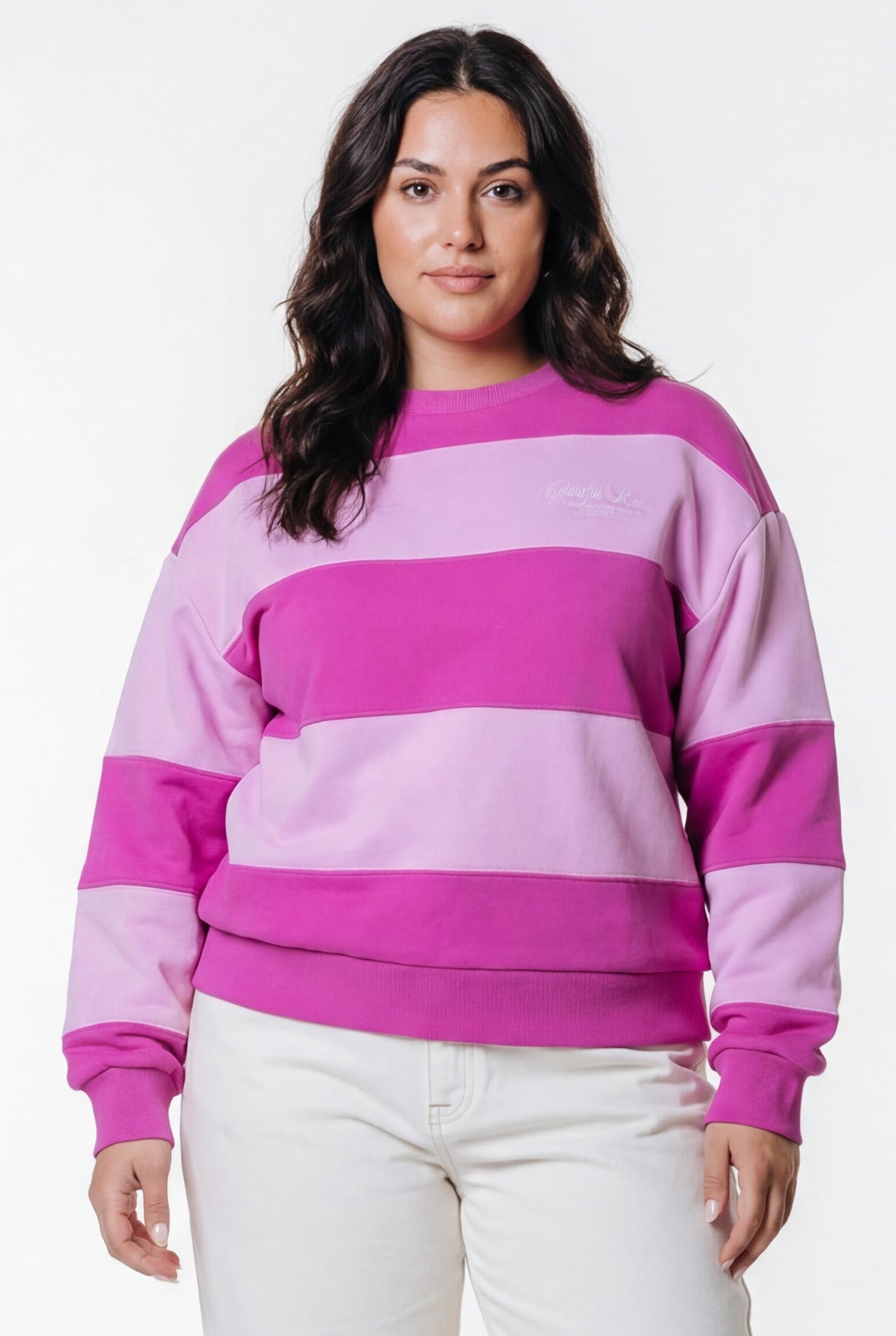 Cut &amp; Sew Sweat | Pink