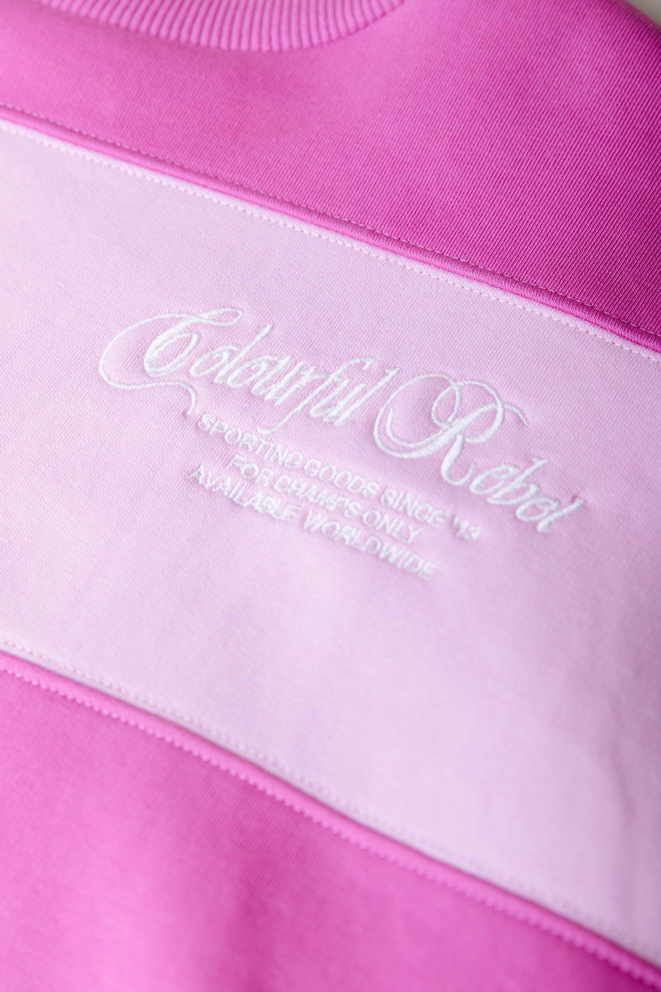 Cut &amp; Sew Sweat | Pink