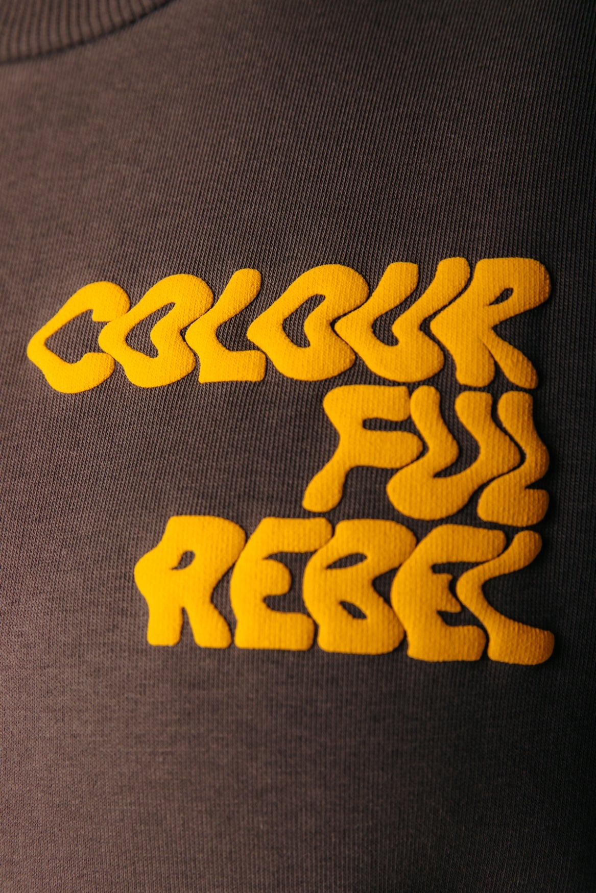 Logo Wave Sweat | Brown