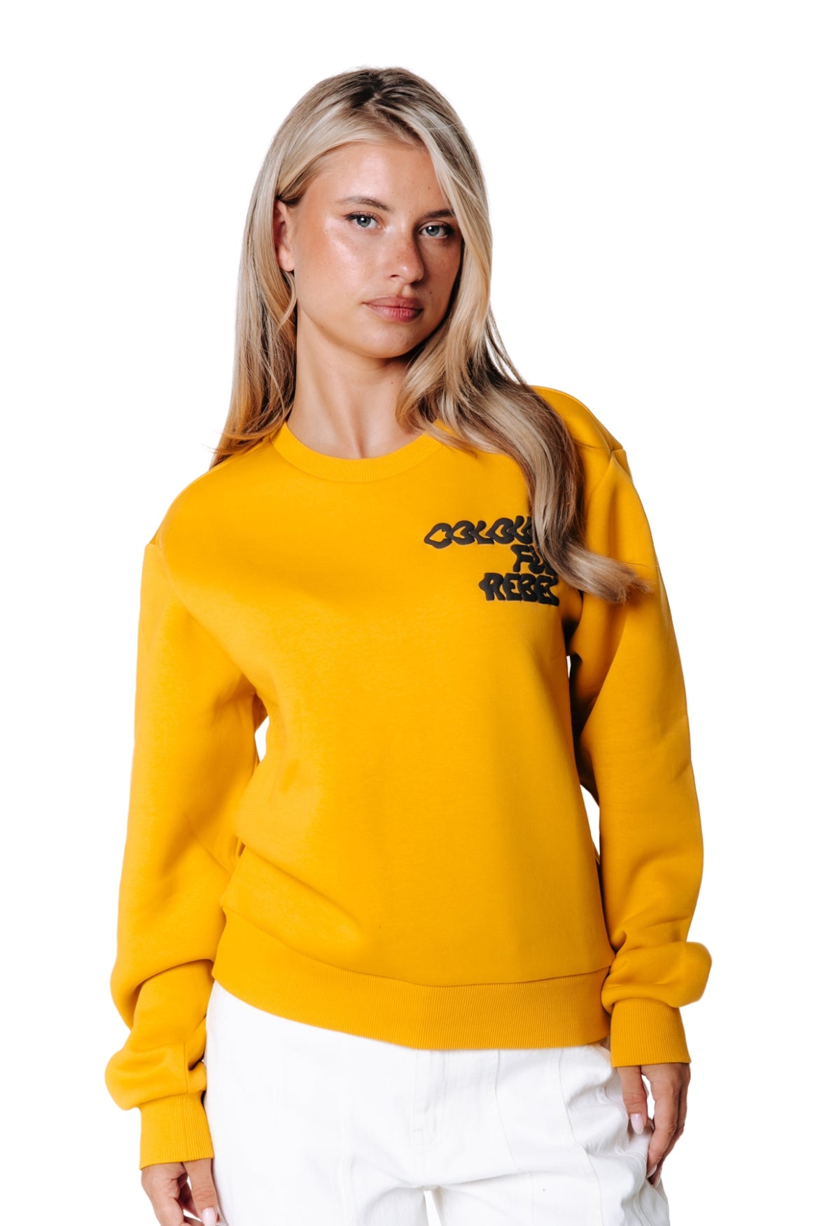 Logo Wave Sweat | Ochre Yellow