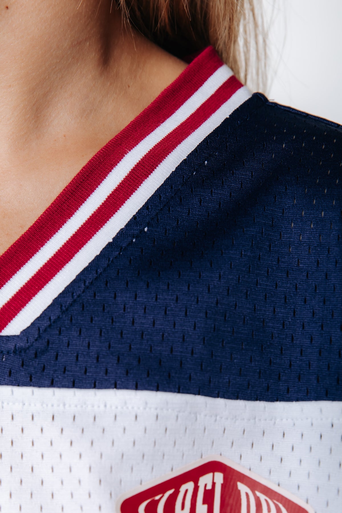 Tayla Mesh Football Longsleeve | Multicolor