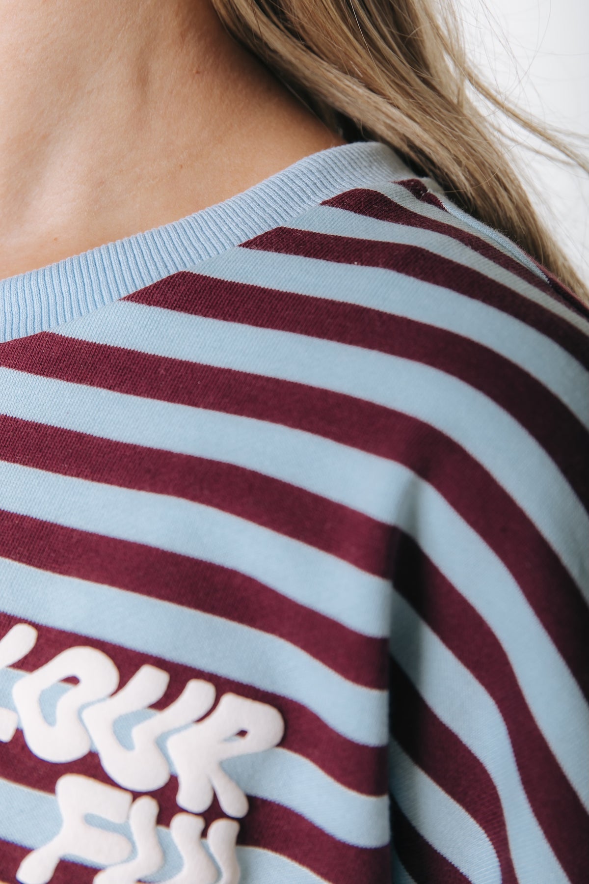 Multi Stripe Longsleeve | Blue / Wine