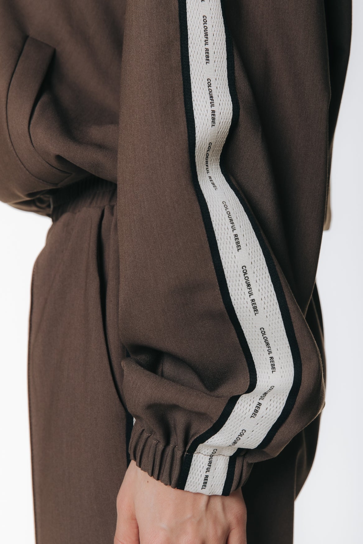 Koko Tuxedo Track Jacket | Brown