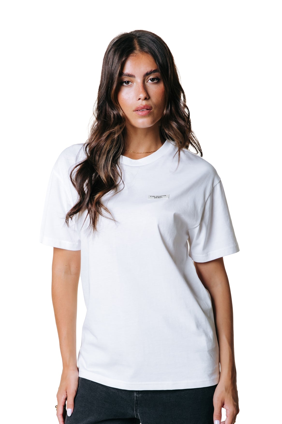 Label-T-Shirt | Standardweiß