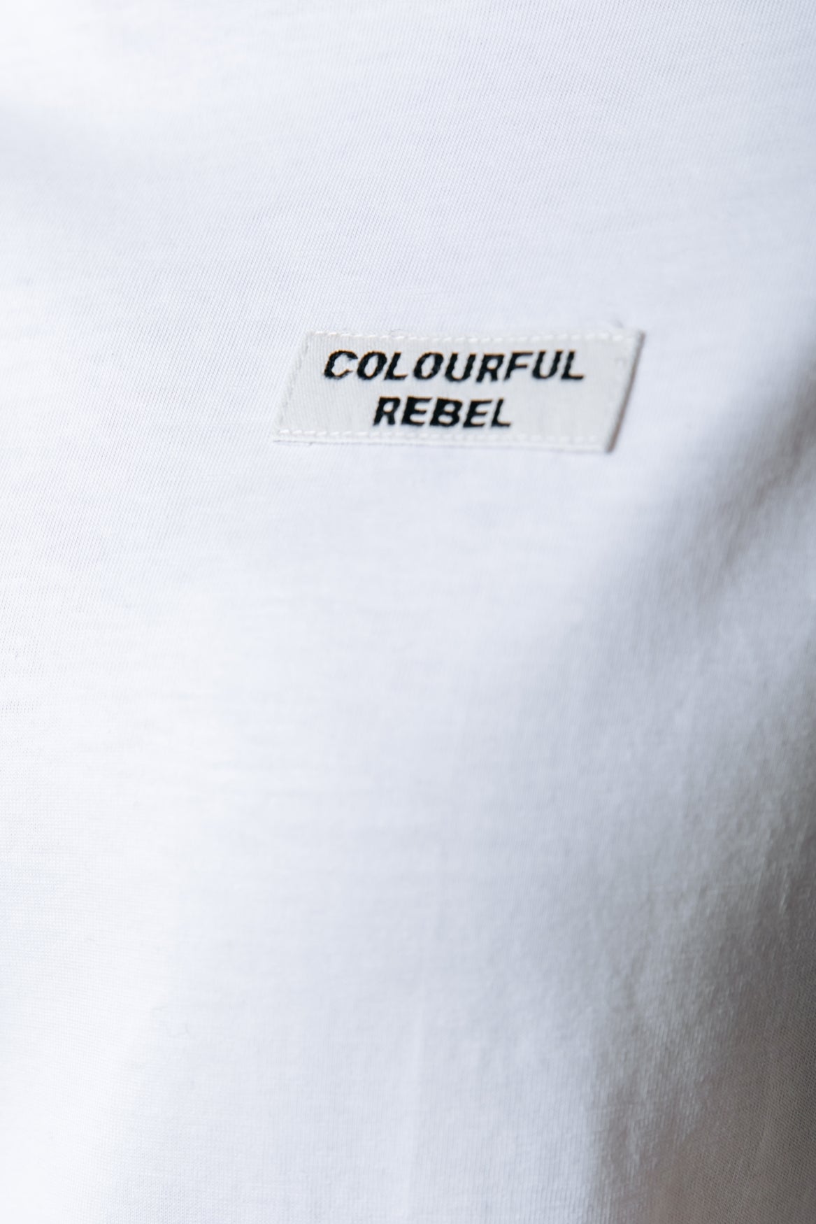 Label-T-Shirt | Standardweiß