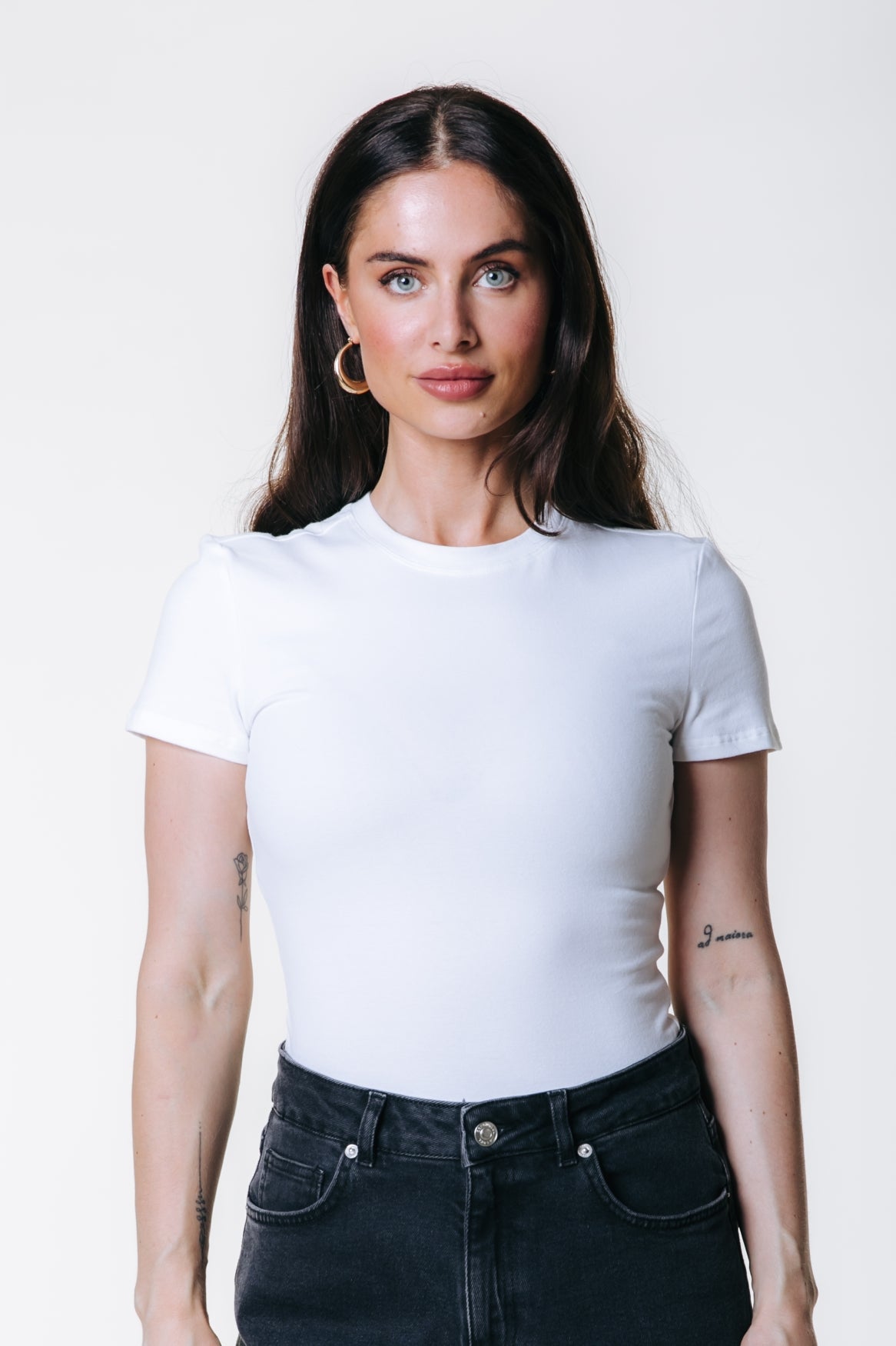 Fitted T-shirt | Optic white