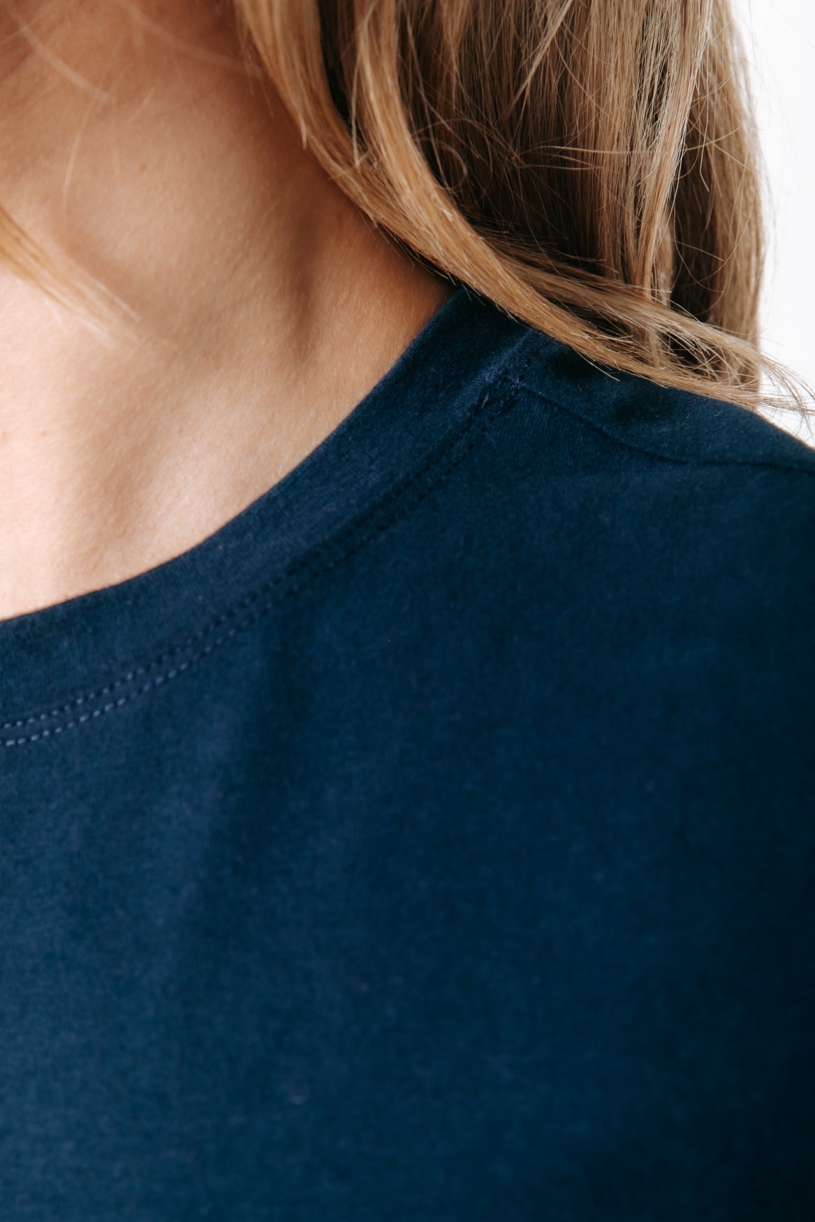 Fitted T-shirt | Dark Navy