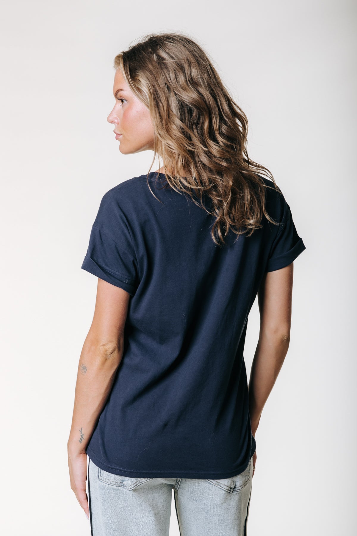Uni Logo T-shirt | Deep blue