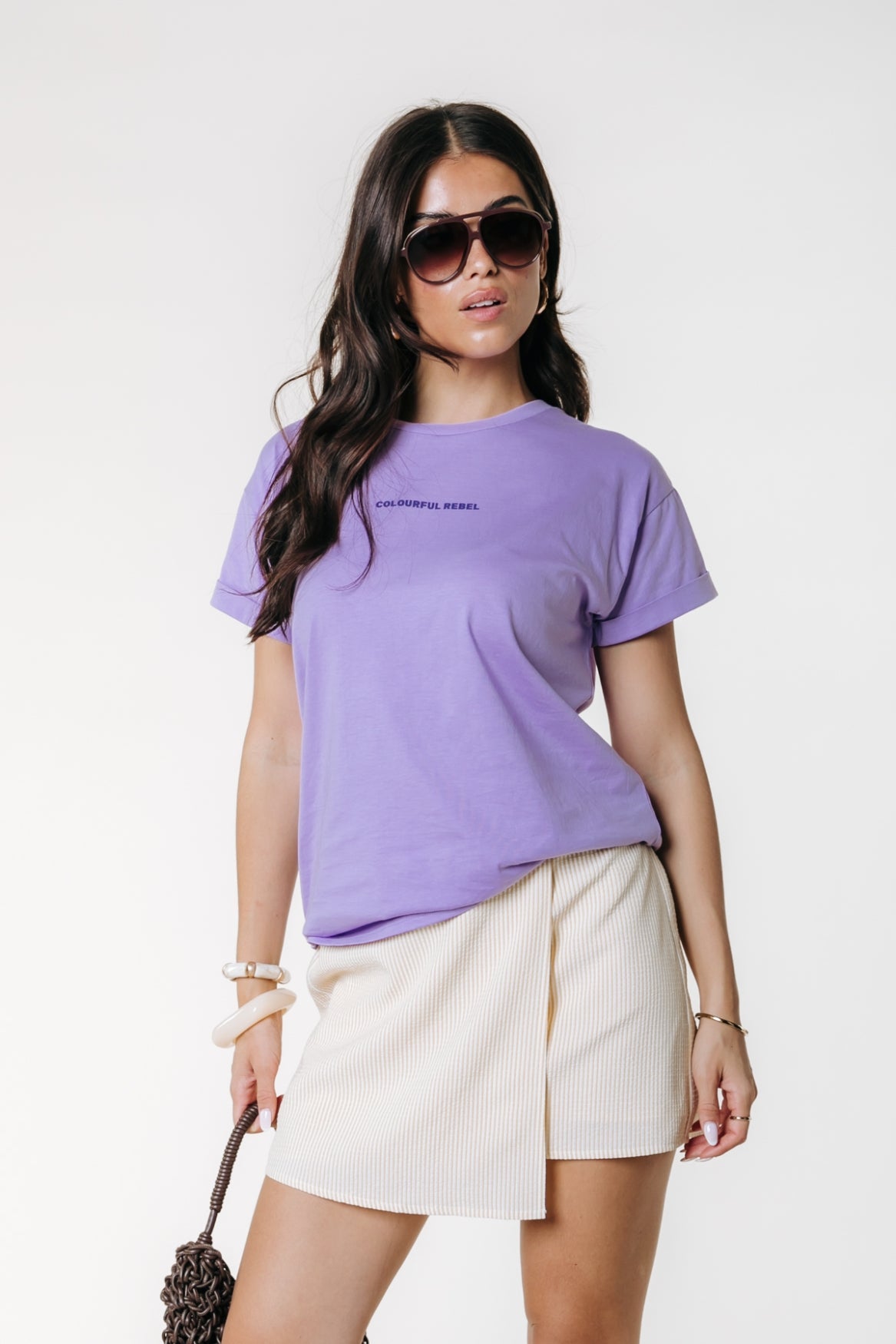 Uni Logo T-shirt | Lavender