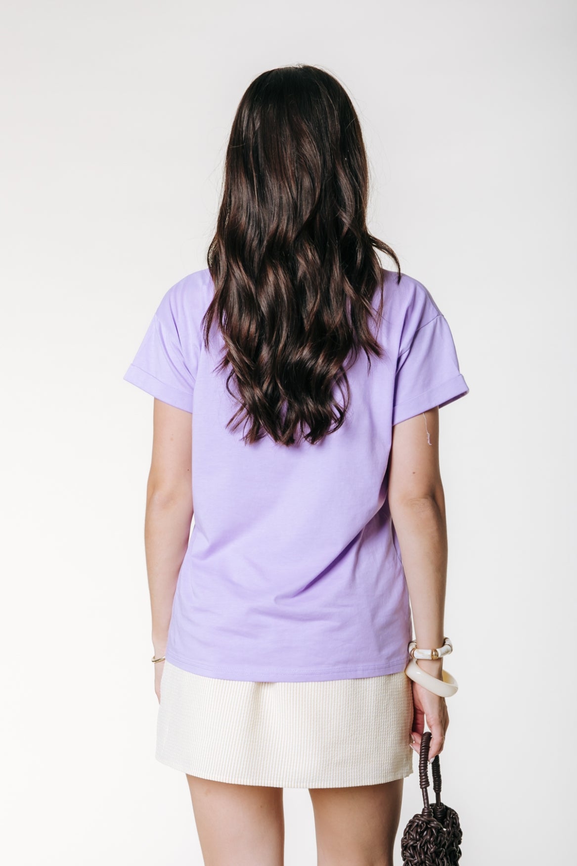 Uni Logo T-shirt | Lavender