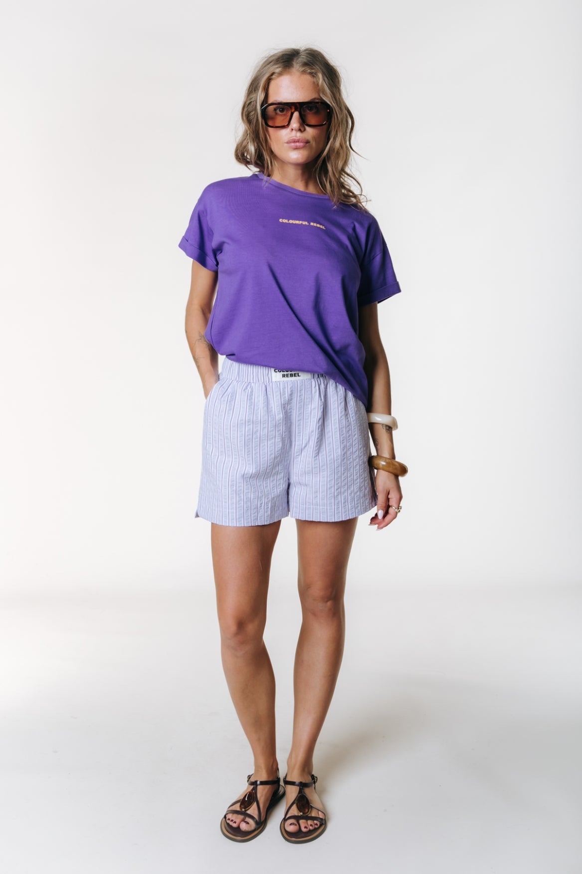 Uni Logo T-shirt | Dark Lavender