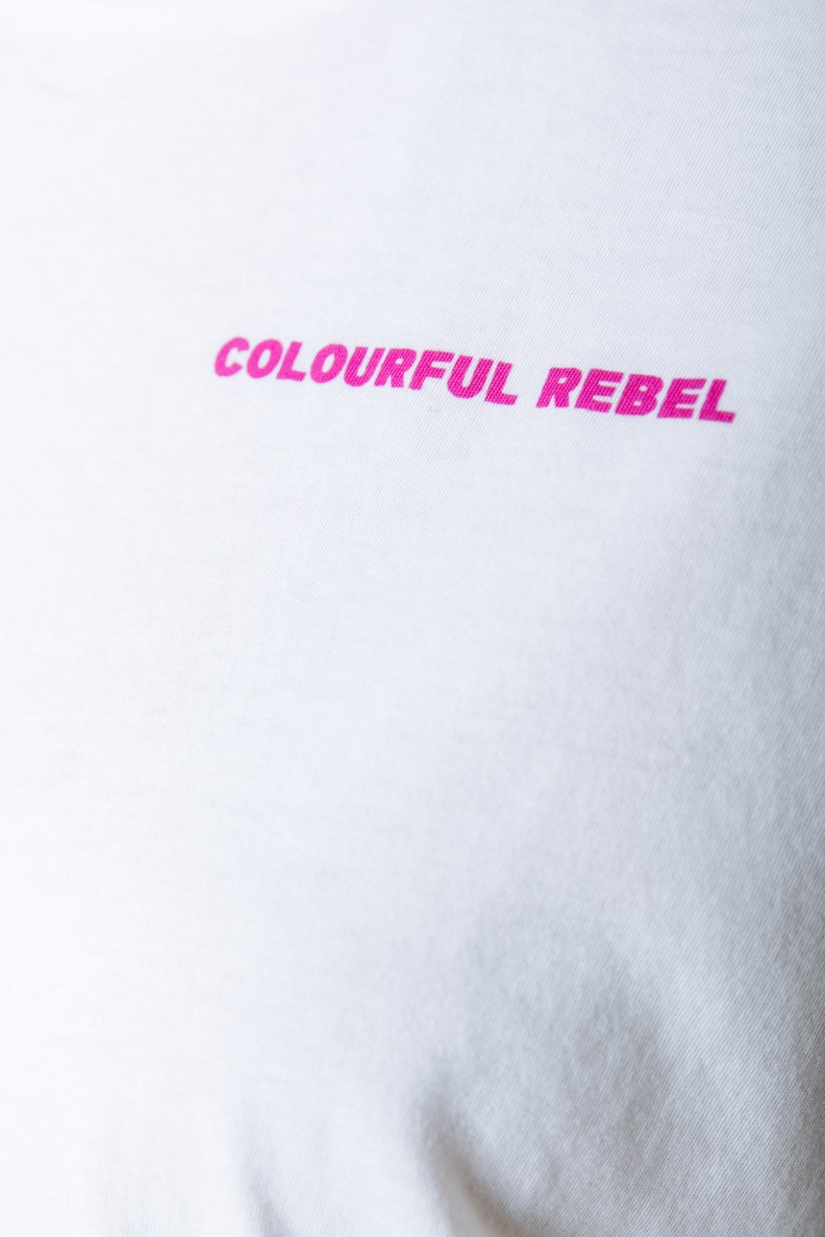 Tropical Beach Cropped T-shirt | Standard white