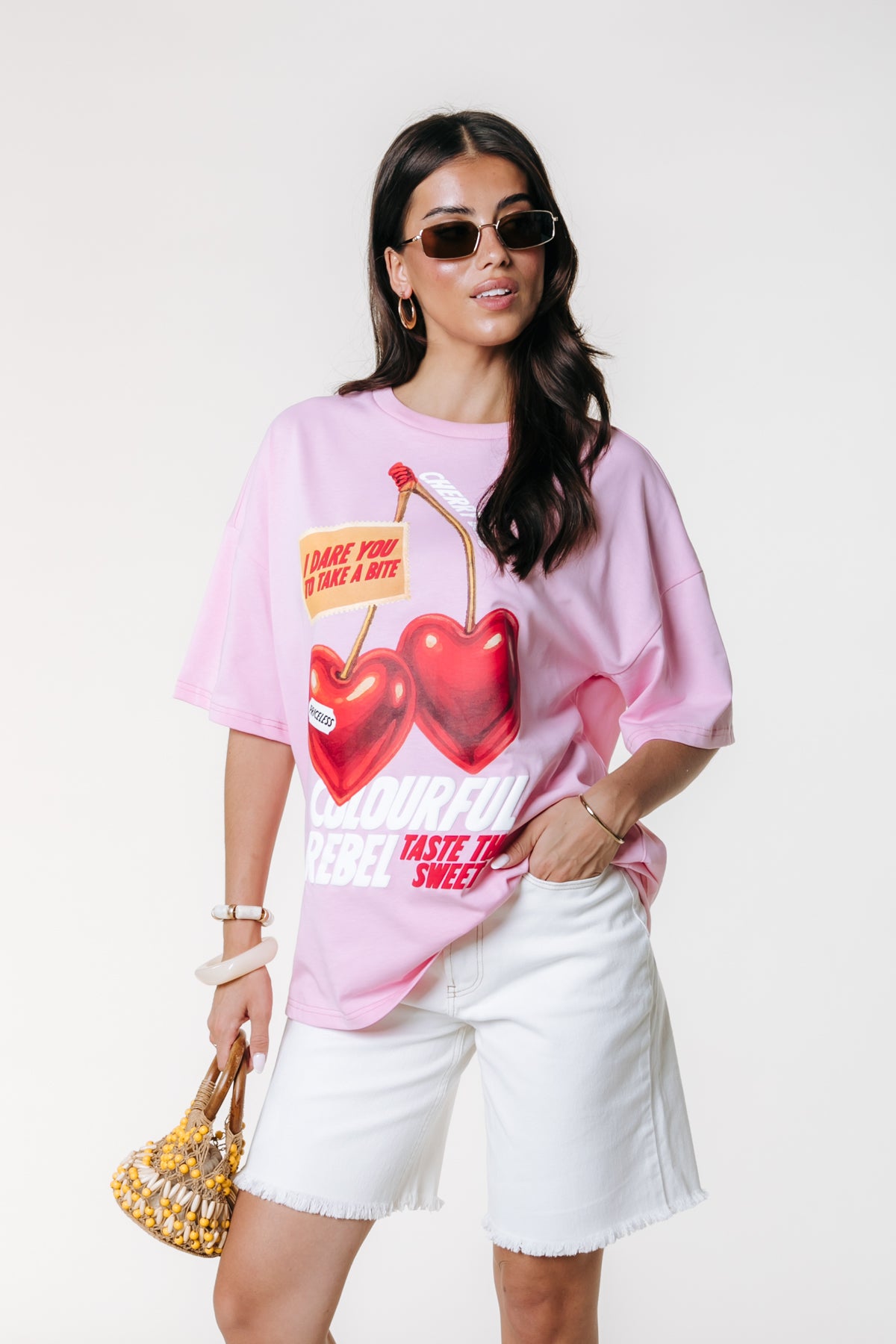 Sweet Cherry T-shirt | Fresh pink